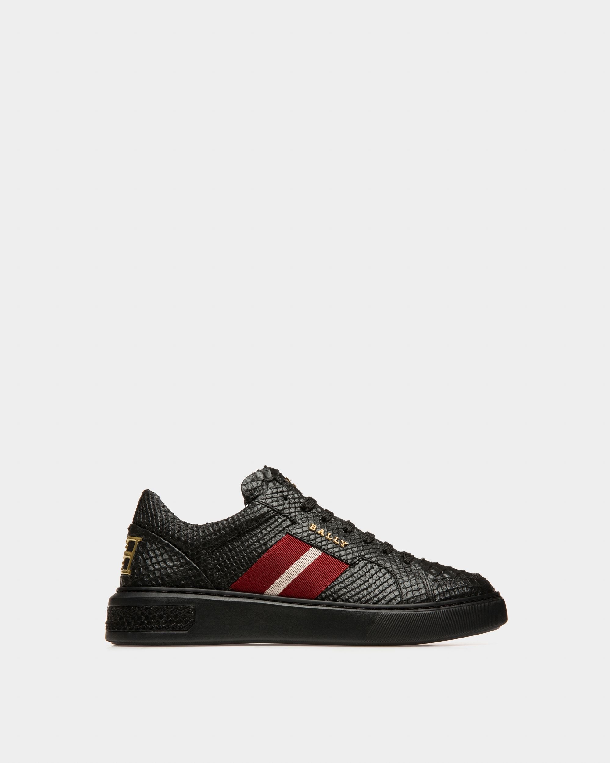 Bally Global - Marell Zapatillas De Piel En Negro - Negro