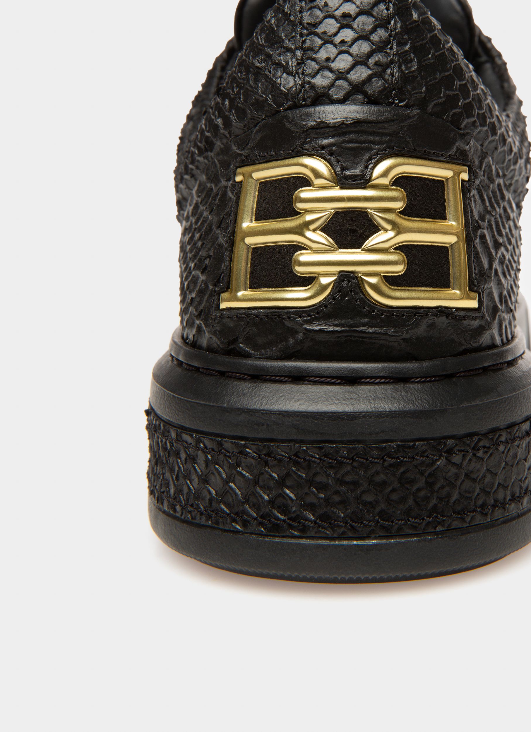 Bally Global - Marell Zapatillas De Piel En Negro - Negro