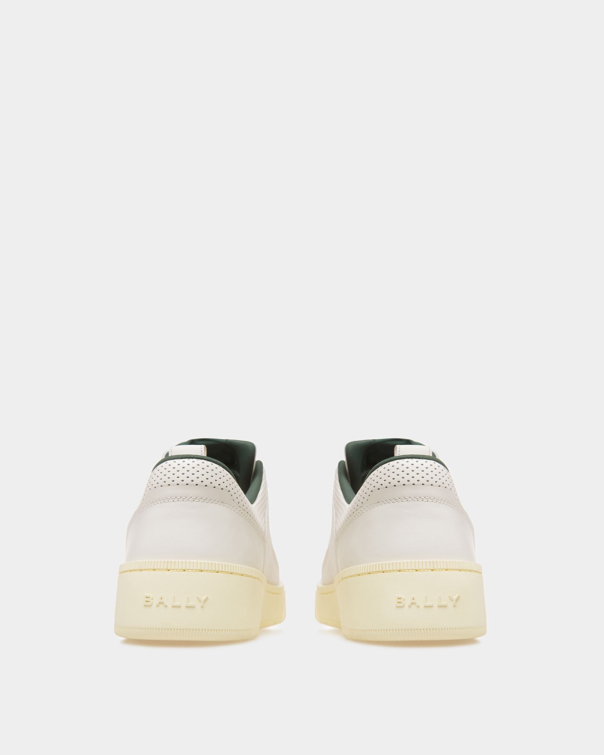 Bally Global - Zapatillas Raise De Piel Blanca - Blanco