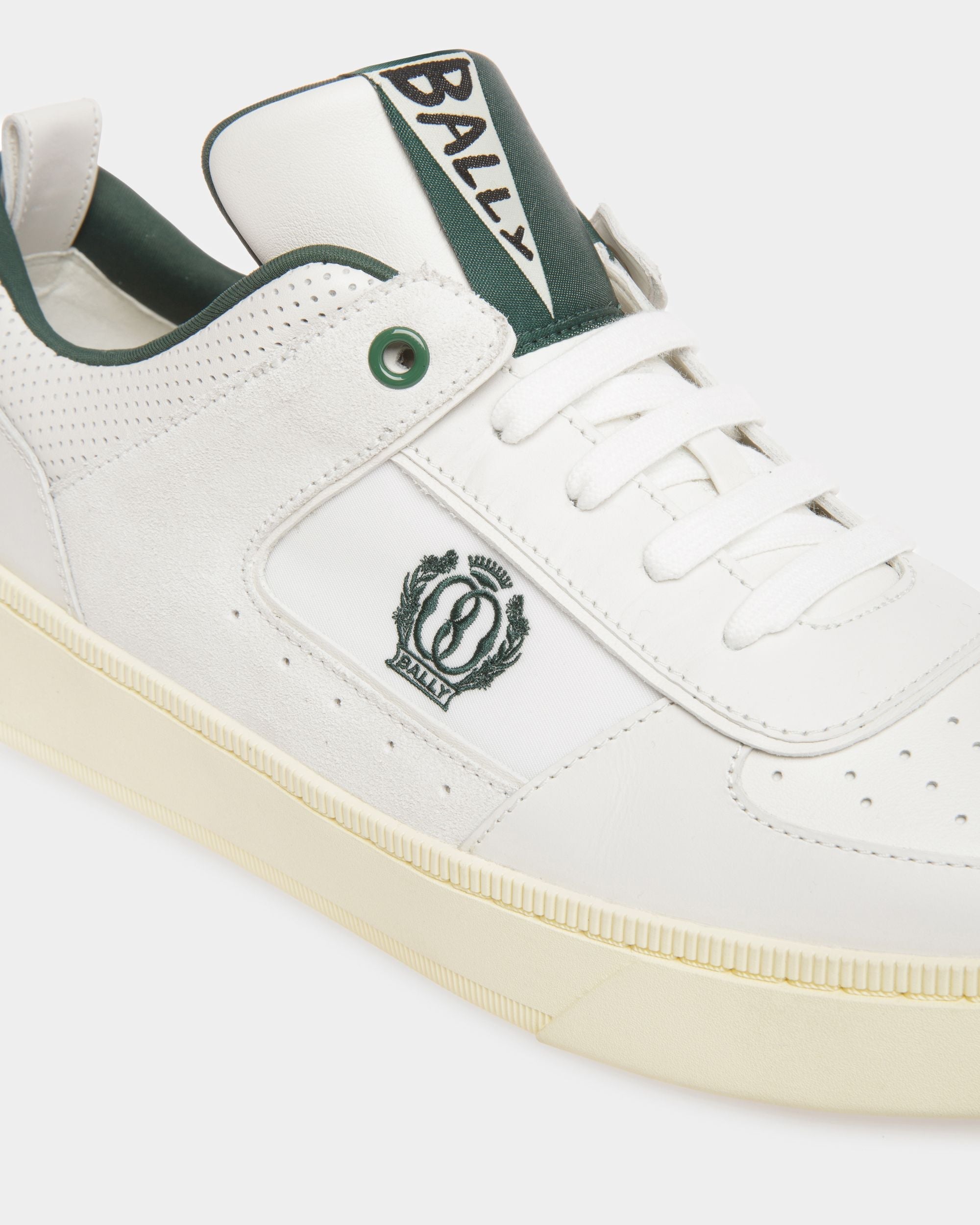 Bally Global - Zapatillas Raise De Piel Blanca - Blanco