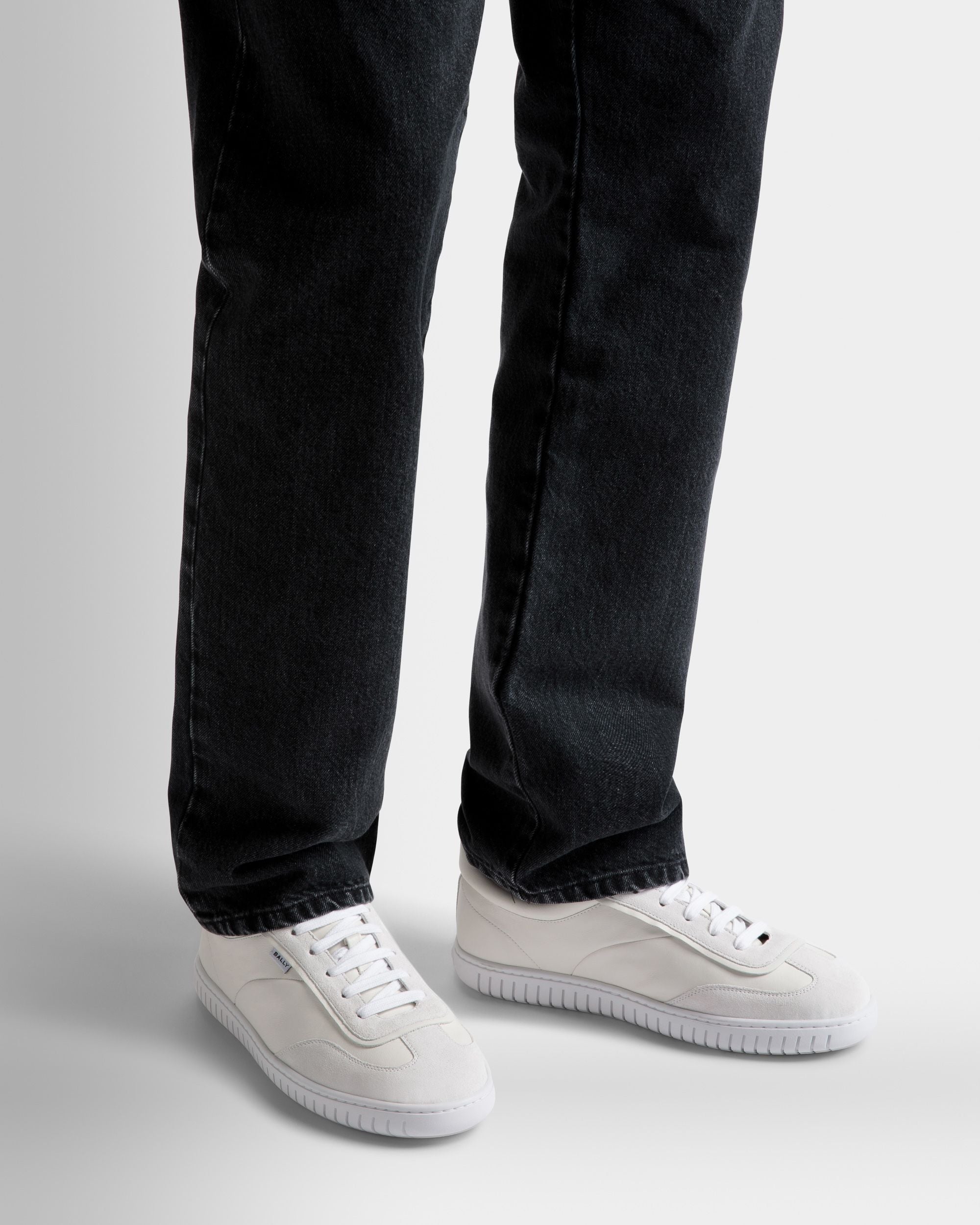 Bally Global - Player Sneakers In White Leather - White