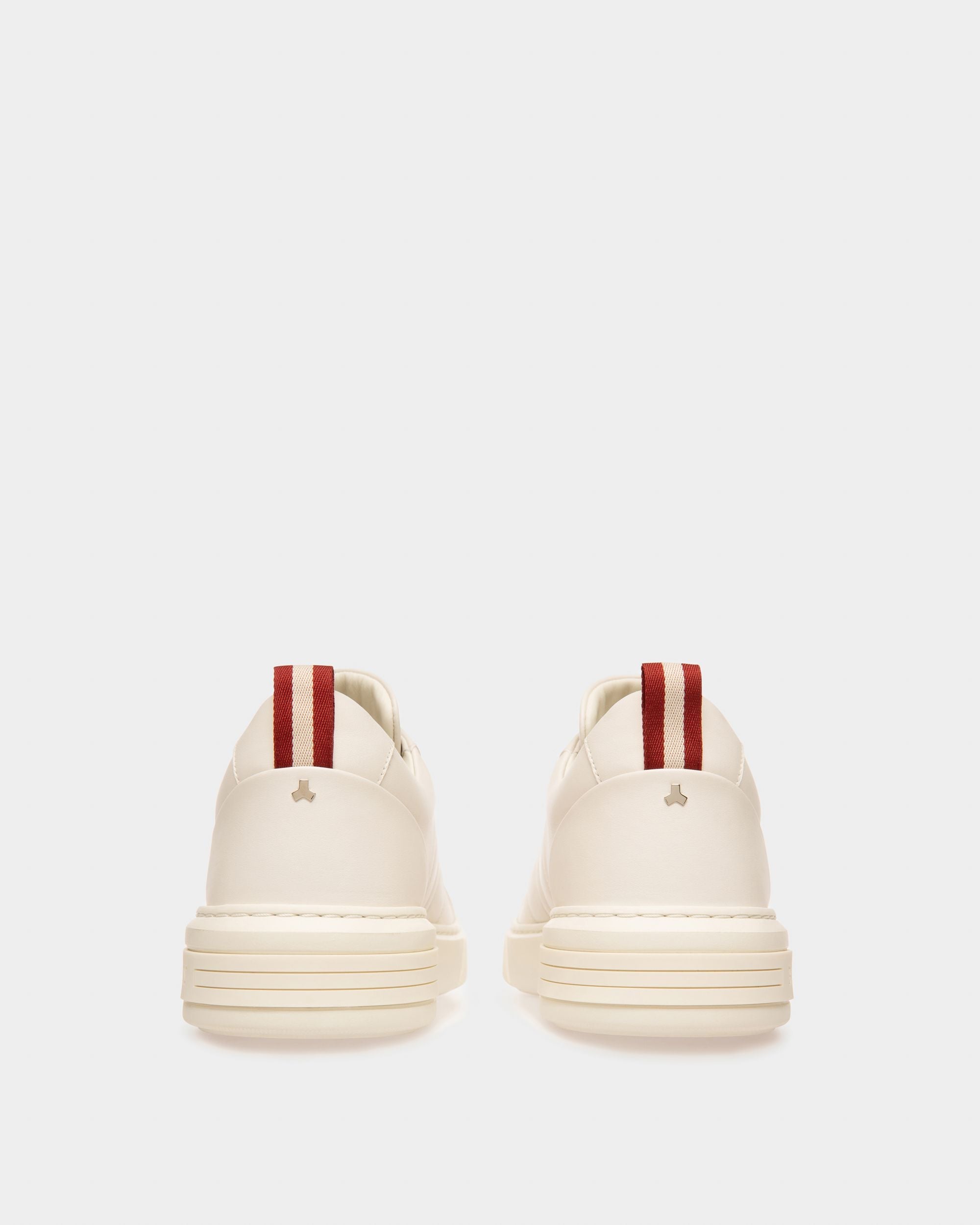 Bally Global - Maxim Sneakers En Cuir Blanc - Blanc