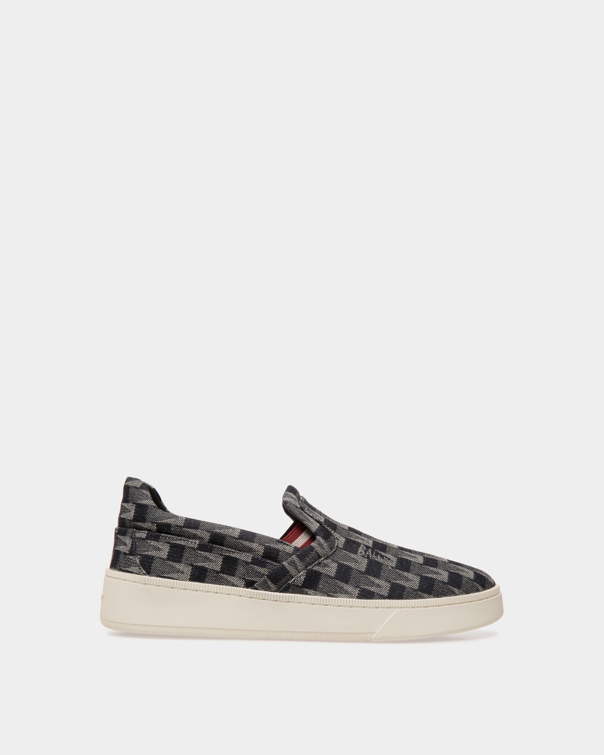 Bally Global - Sneaker Raise En Denim - Bleu