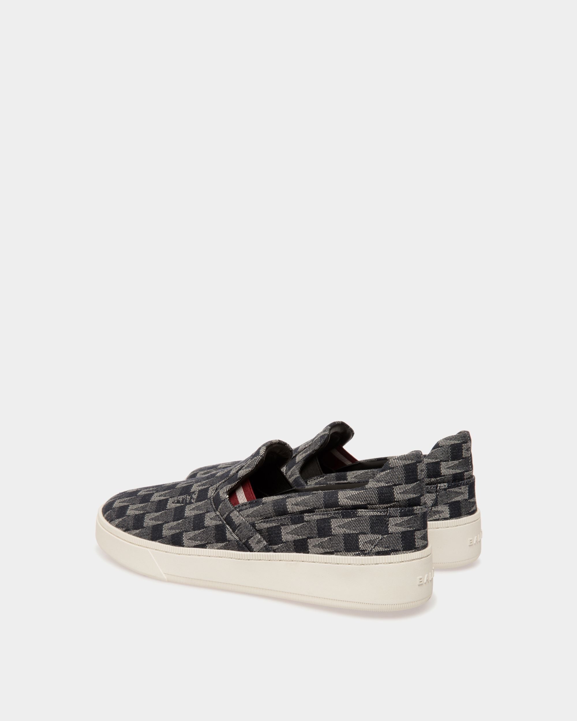 Bally Global - Sneaker Raise En Denim - Bleu