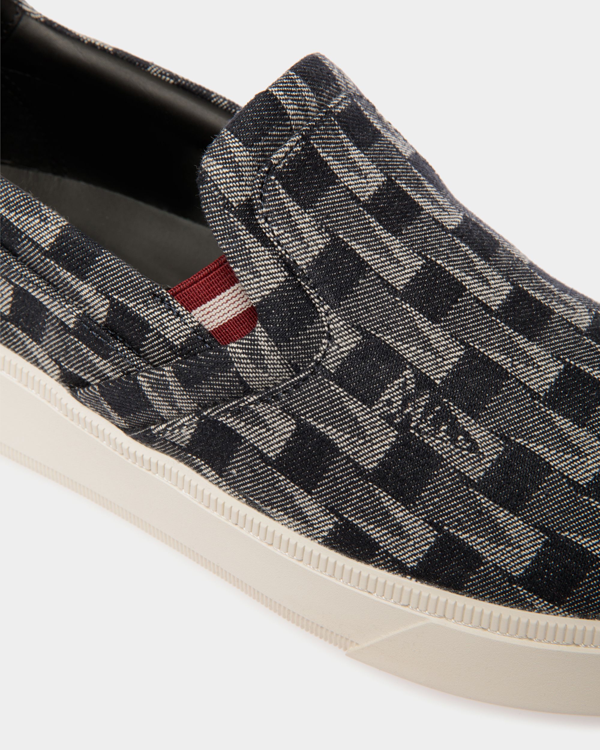 Bally Global - Sneaker Raise En Denim - Bleu