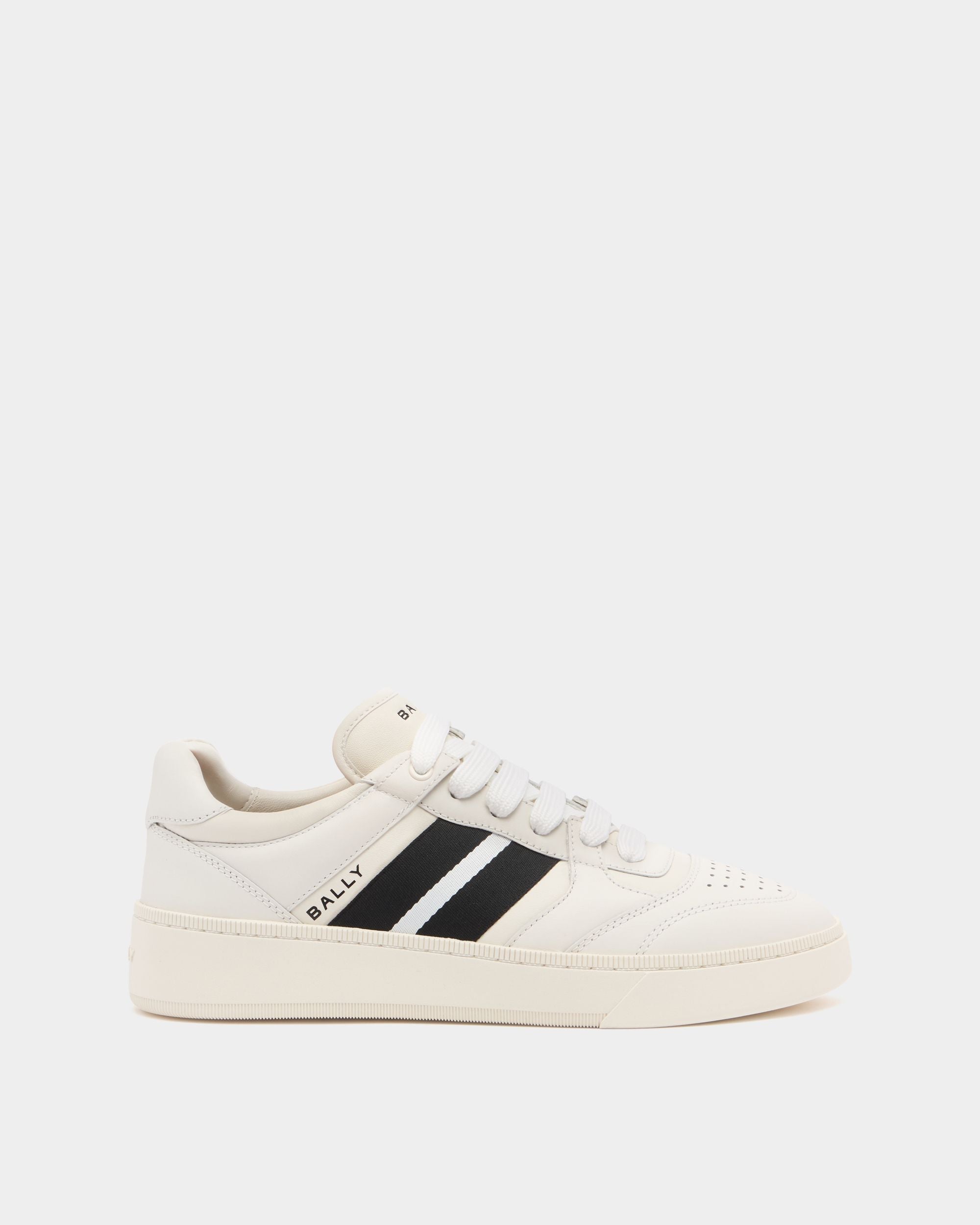 Bally Global - Raise Sneaker in White Leather -