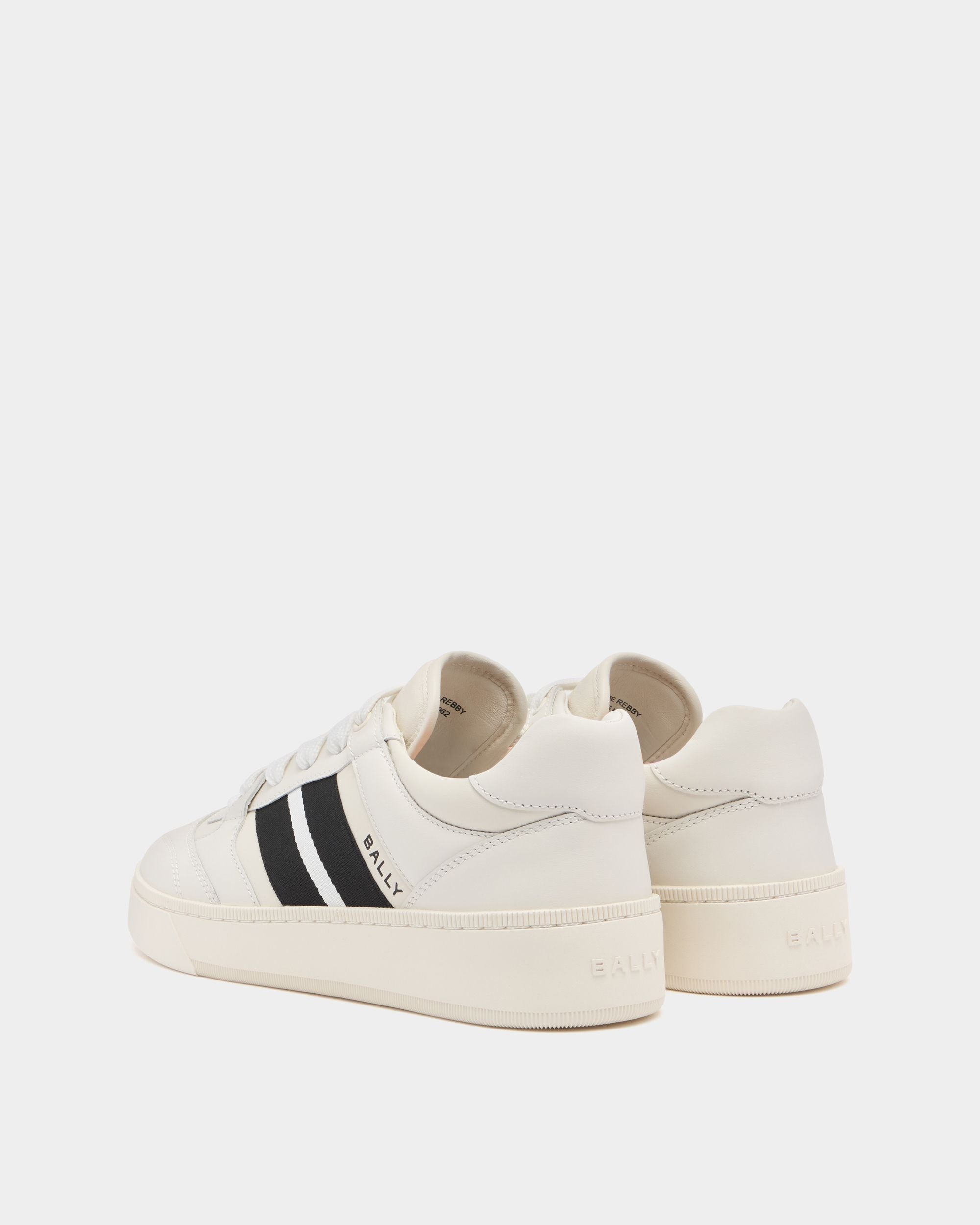 Bally Global - Raise Sneaker in White Leather -