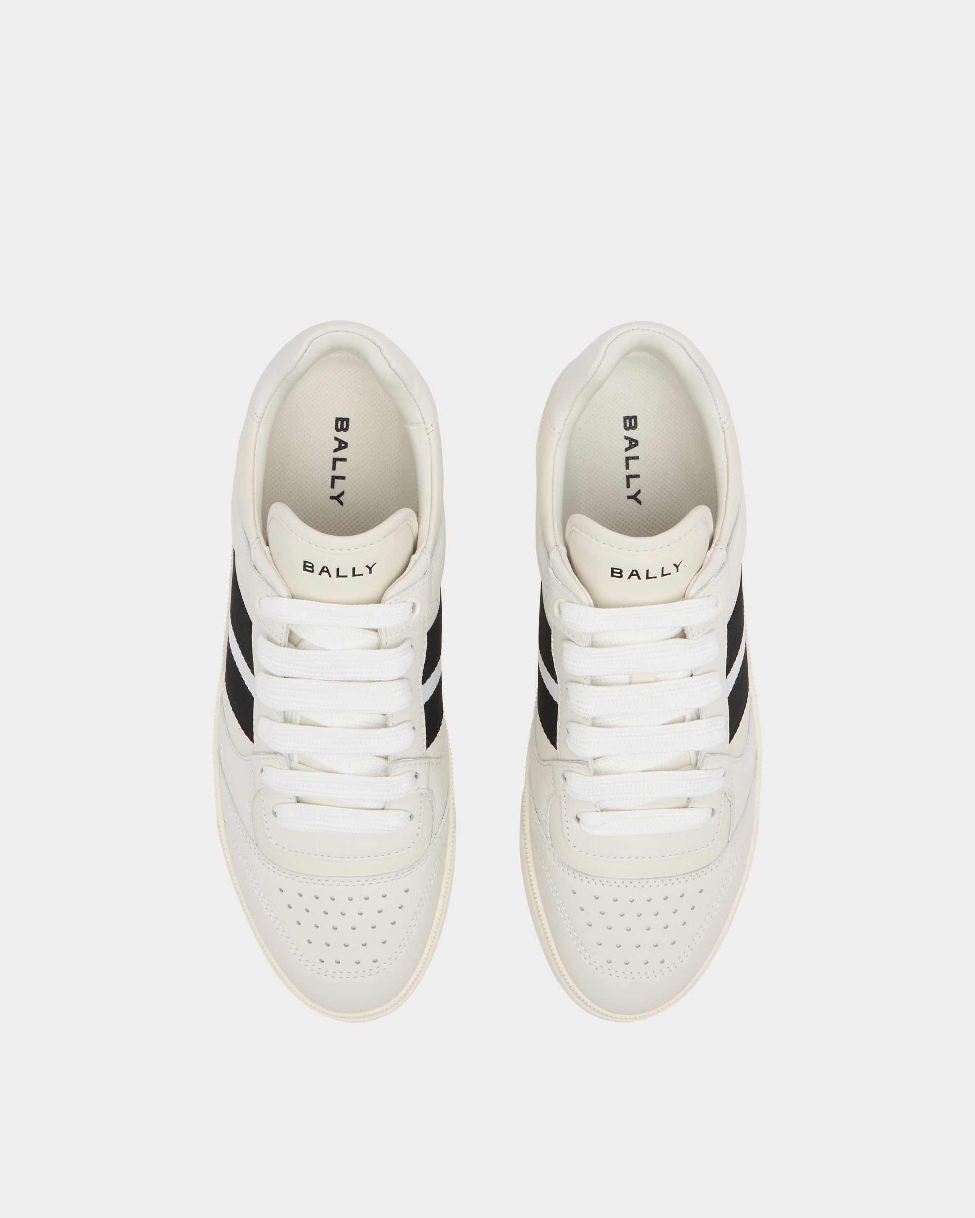 Bally Global - Raise Sneaker in White Leather -