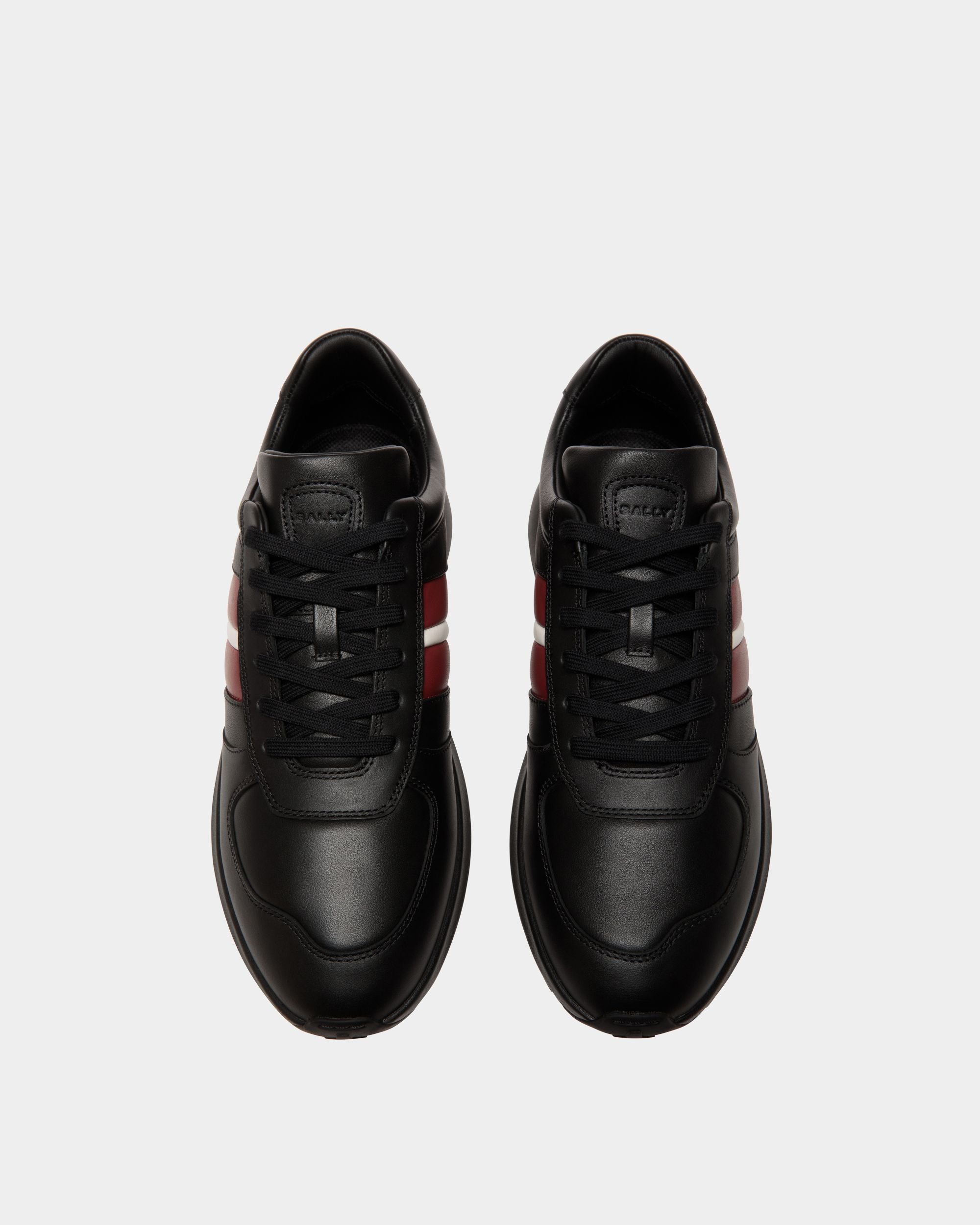 Bally Global - Outline Sneaker in Black Leather - Black