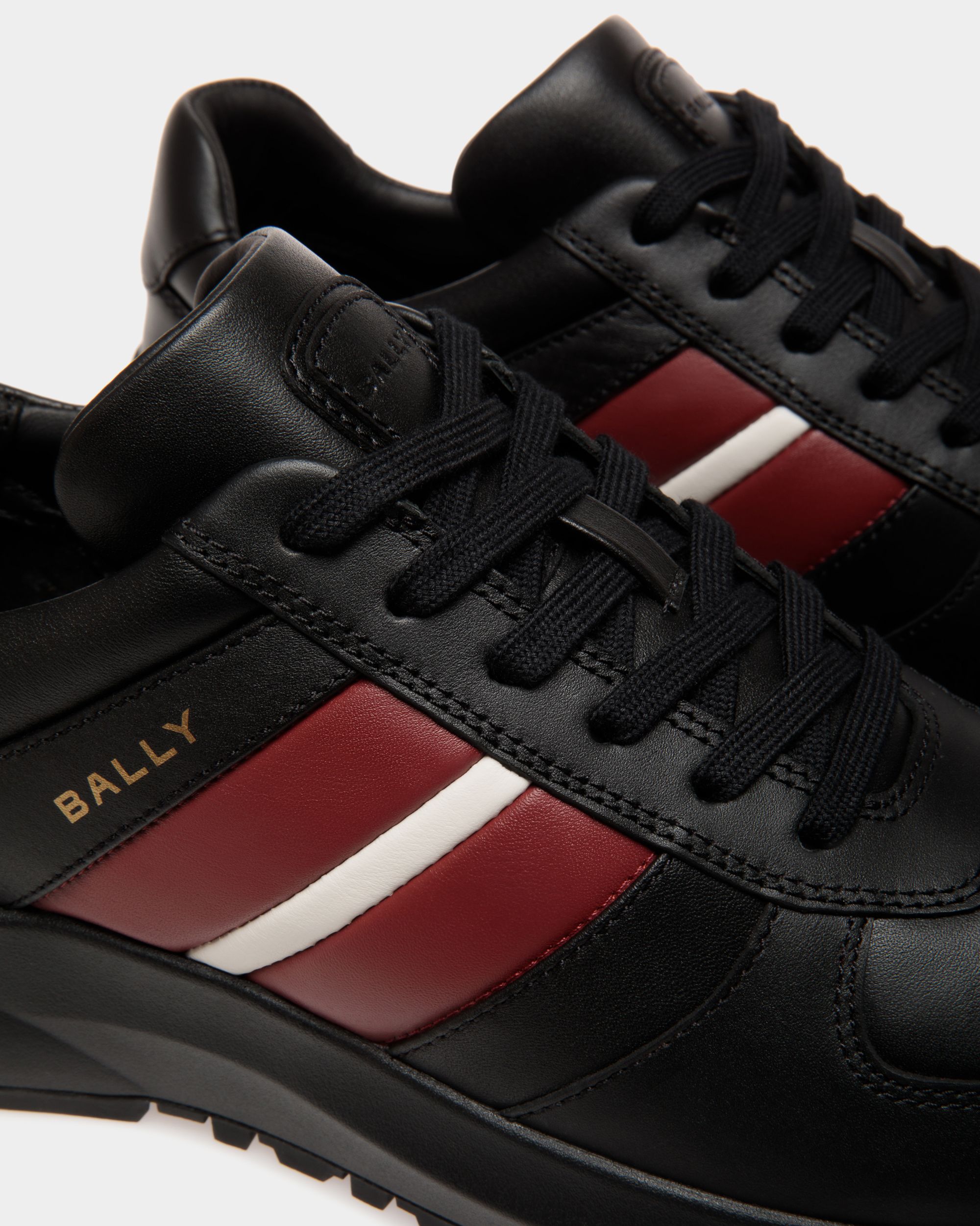 Bally Global - Outline Sneaker in Black Leather - Black