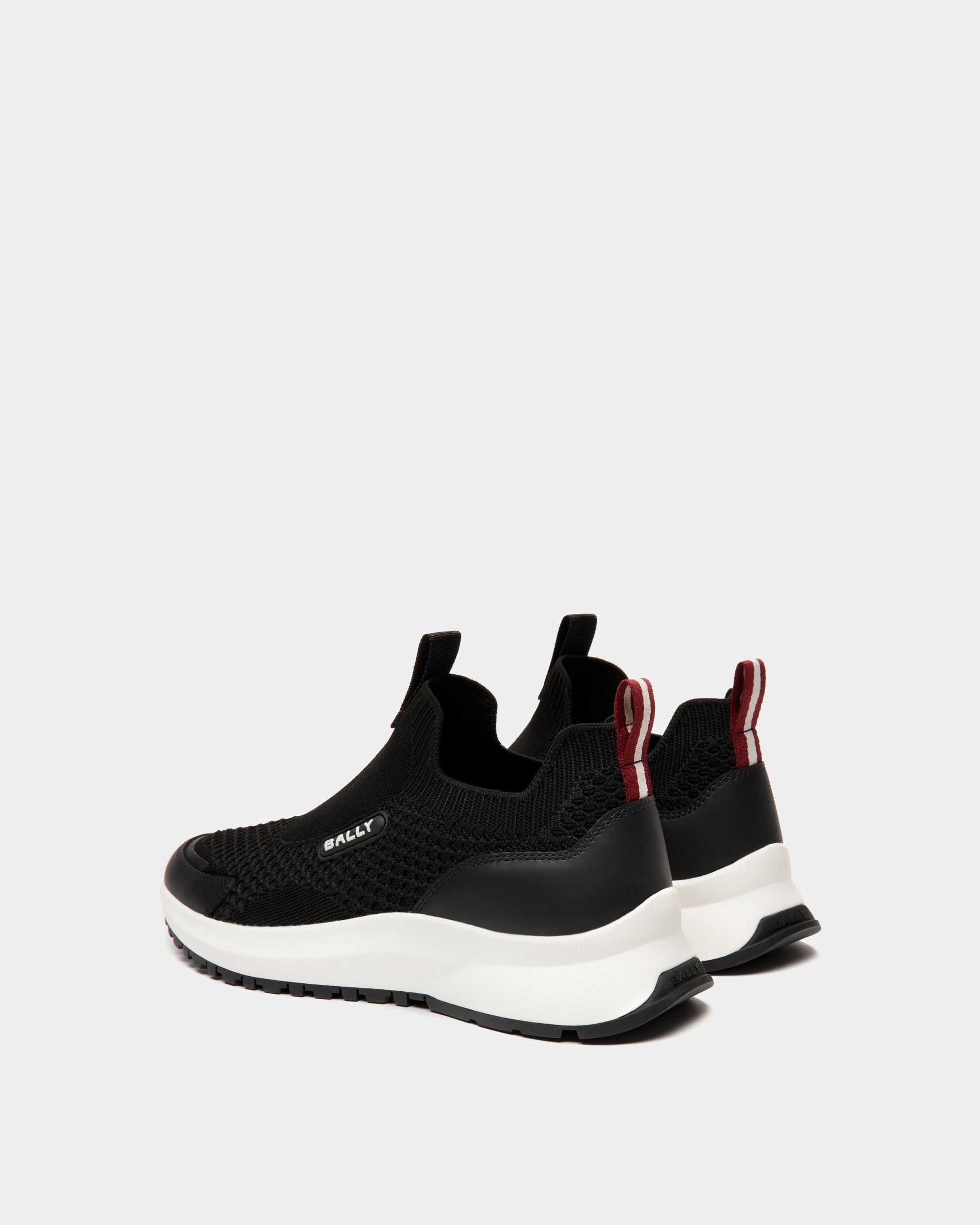 Bally Global - Outline Sneaker in Black Knit - Black