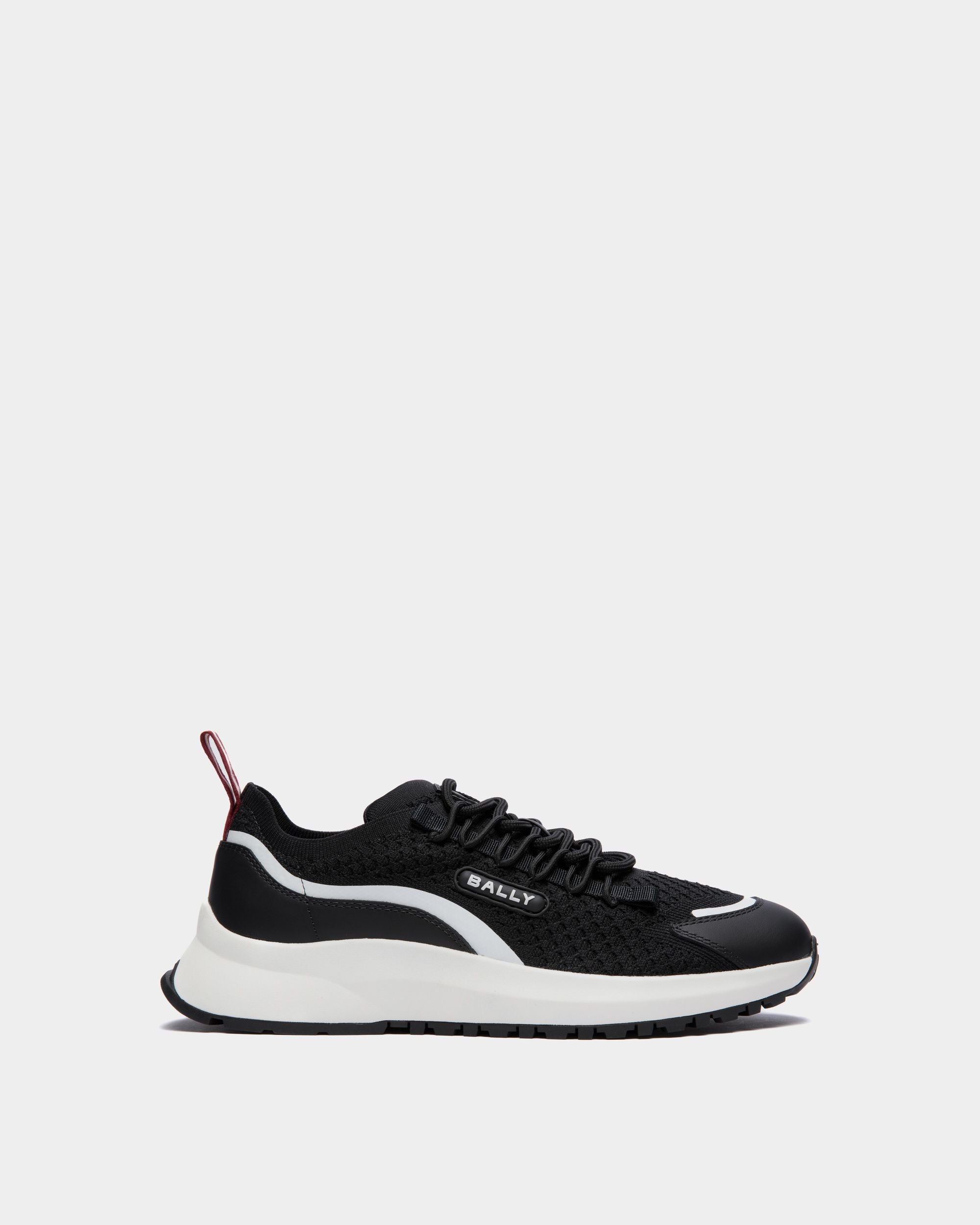 Bally Global - Zapatilla Outline De Nailon Negro - Negro