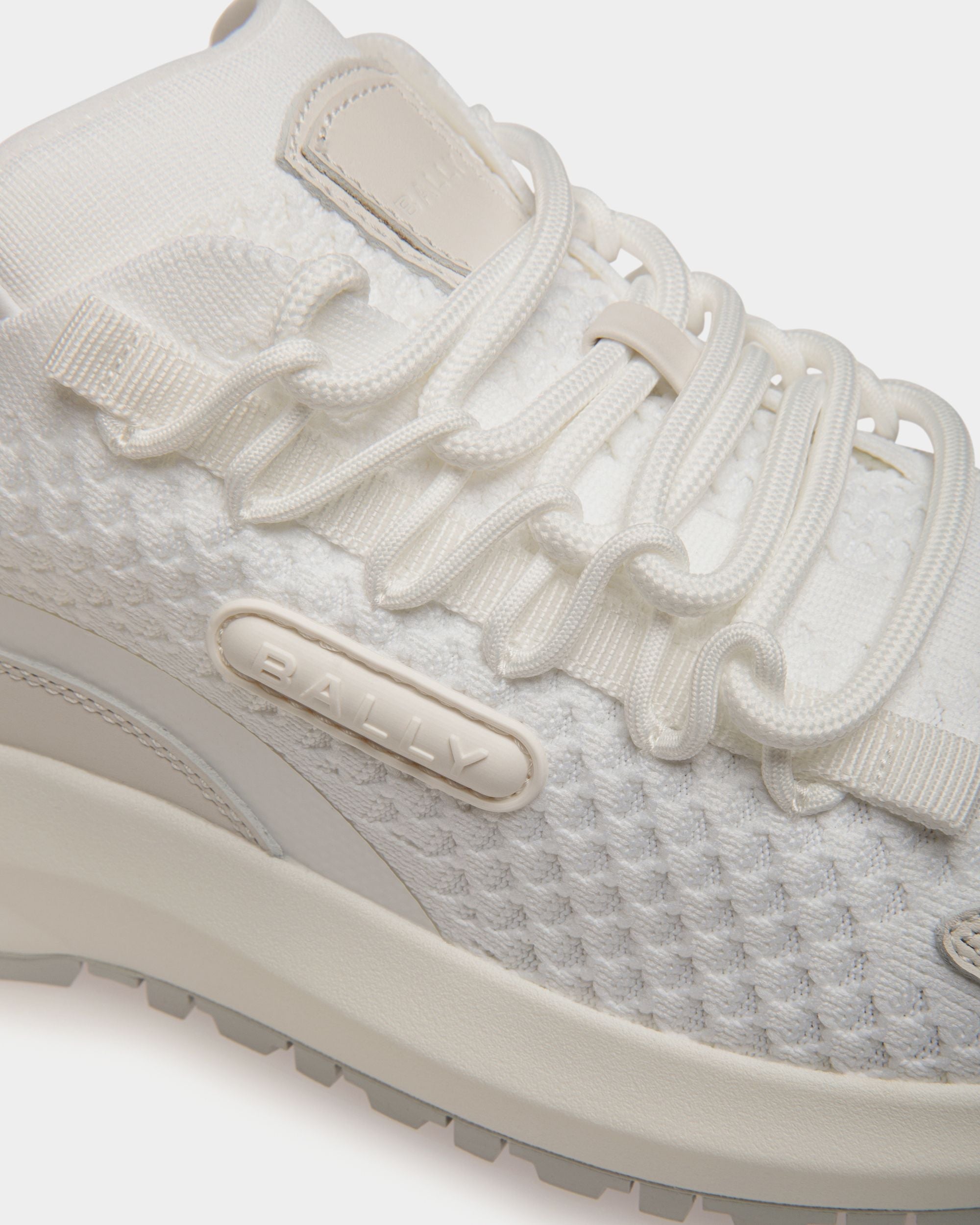 Bally Global - Zapatilla Outline De Nailon Blanco - Blanco