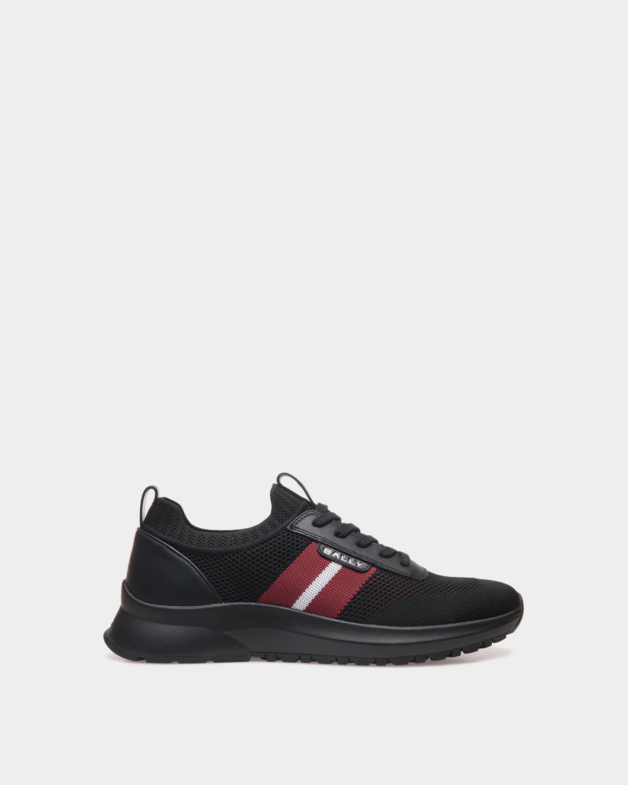 Bally Global - Outline Sneaker in Black Knit - Black