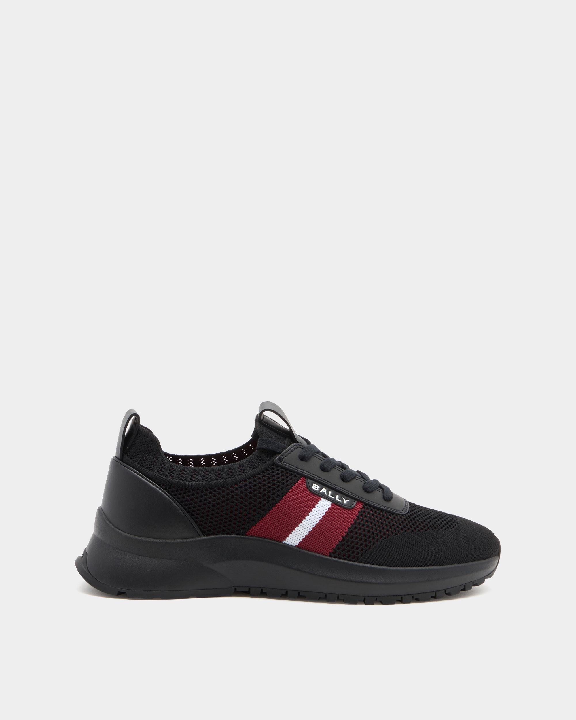 Bally Global - Outline Sneaker in Black Fabric -