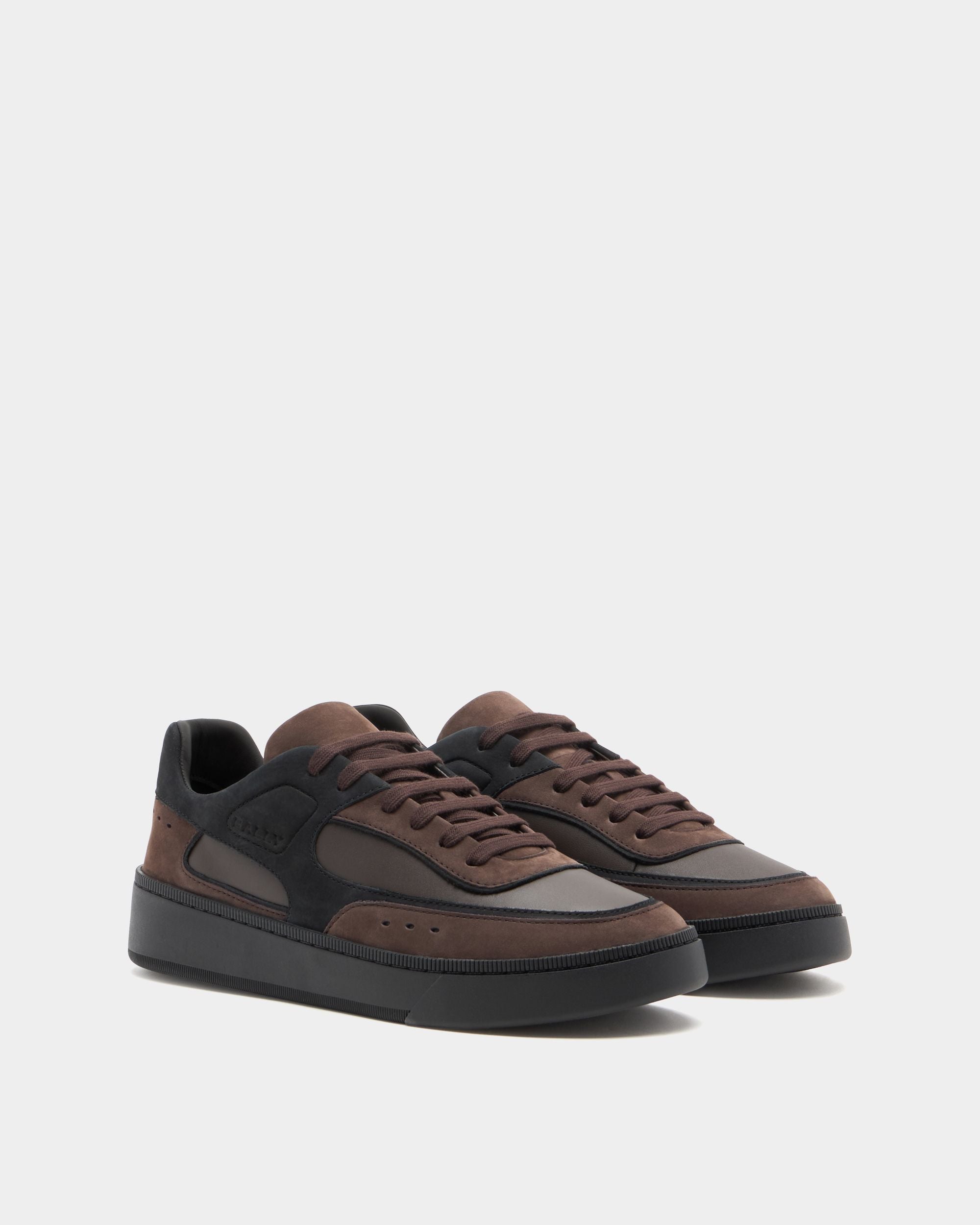 Bally Global - Raise Sneaker in Ebano Leather - Brown