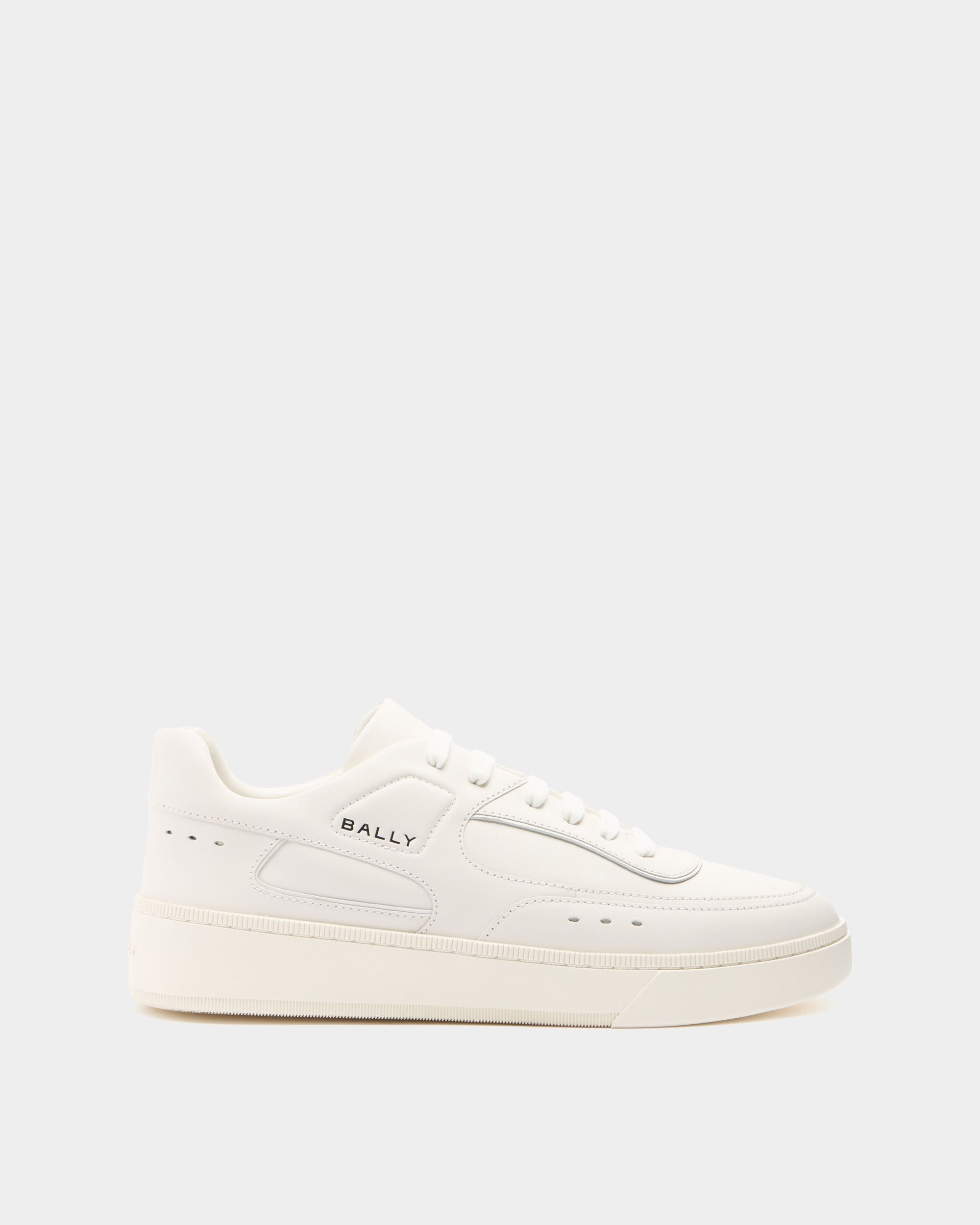 Bally Global - Zapatilla Raise De Piel Blanca - Blanco
