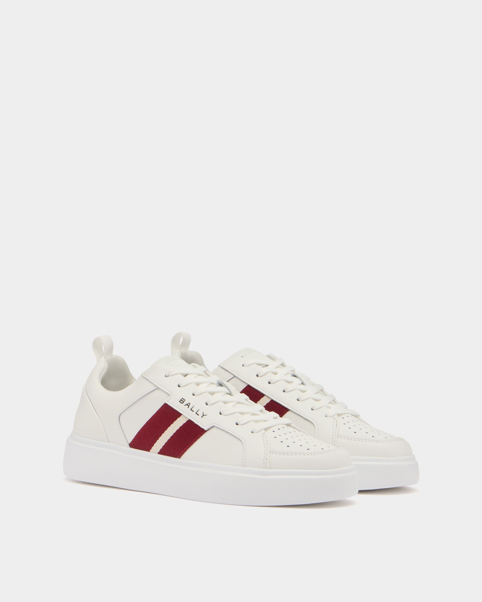 Bally Global - Blayze Sneaker in White Leather - White