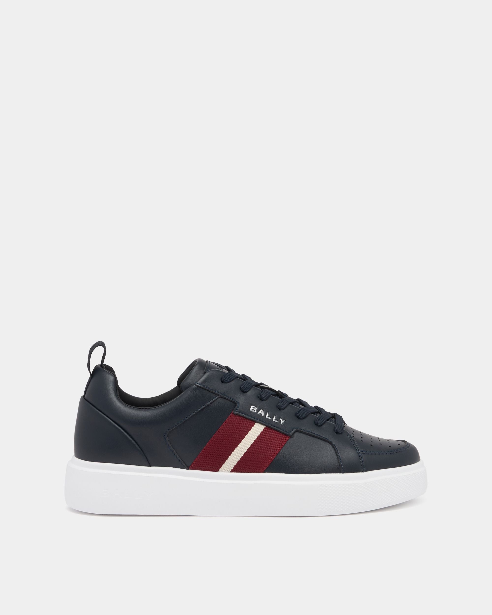 Bally Global - Blayze Sneaker in Blue Leather - Blue