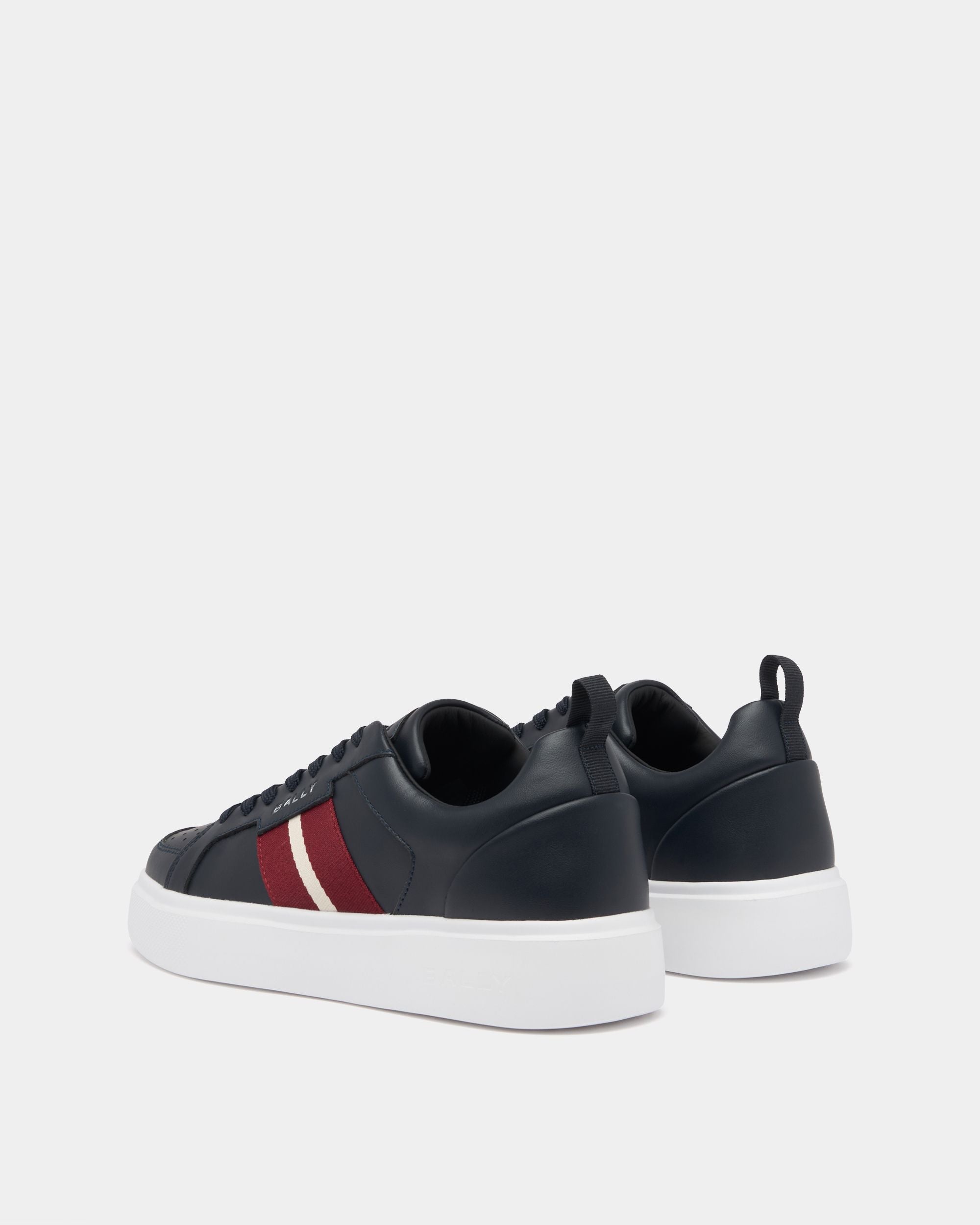 Bally Global - Blayze Sneaker in Blue Leather - Blue