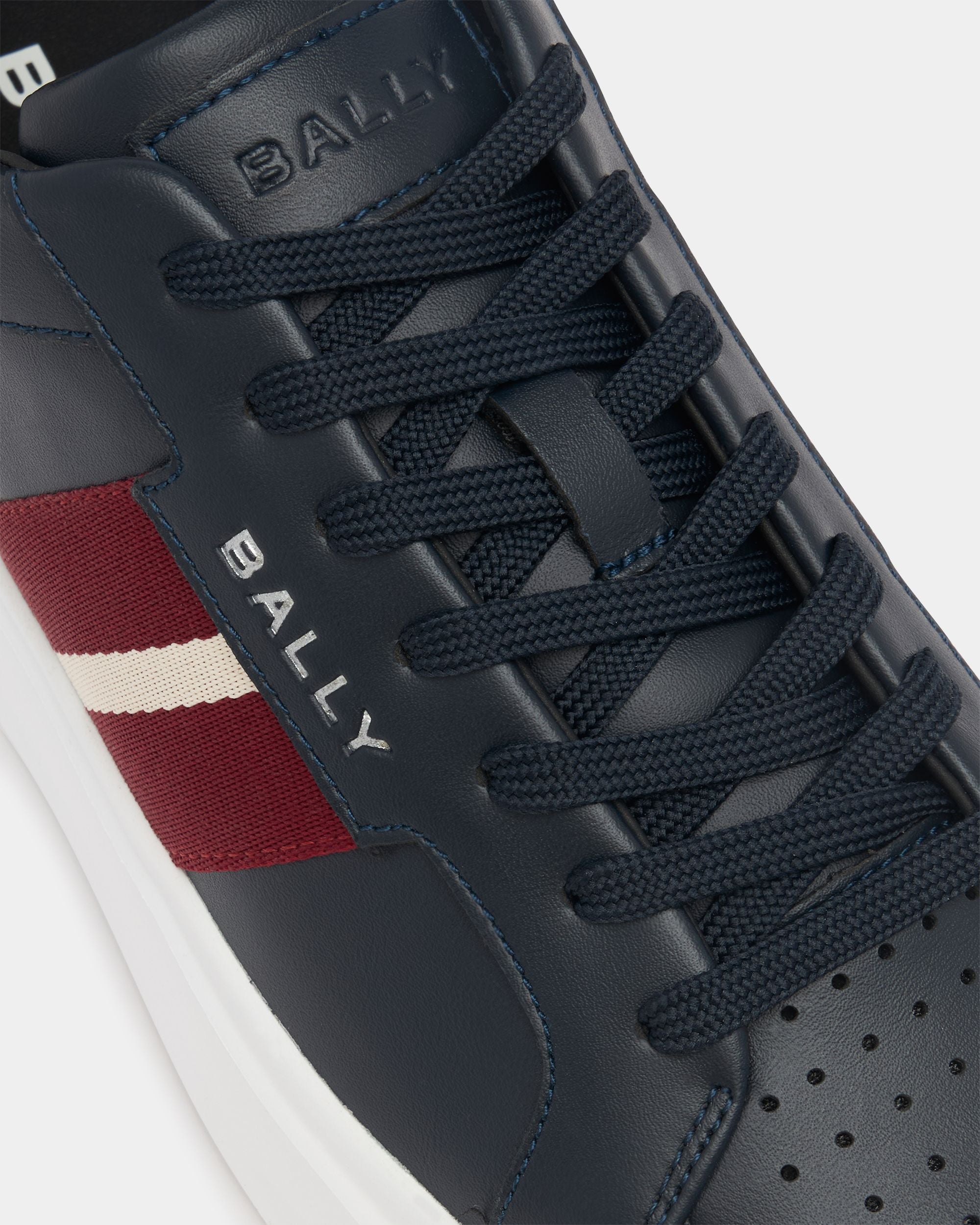 Bally Global - Blayze Sneaker in Blue Leather - Blue
