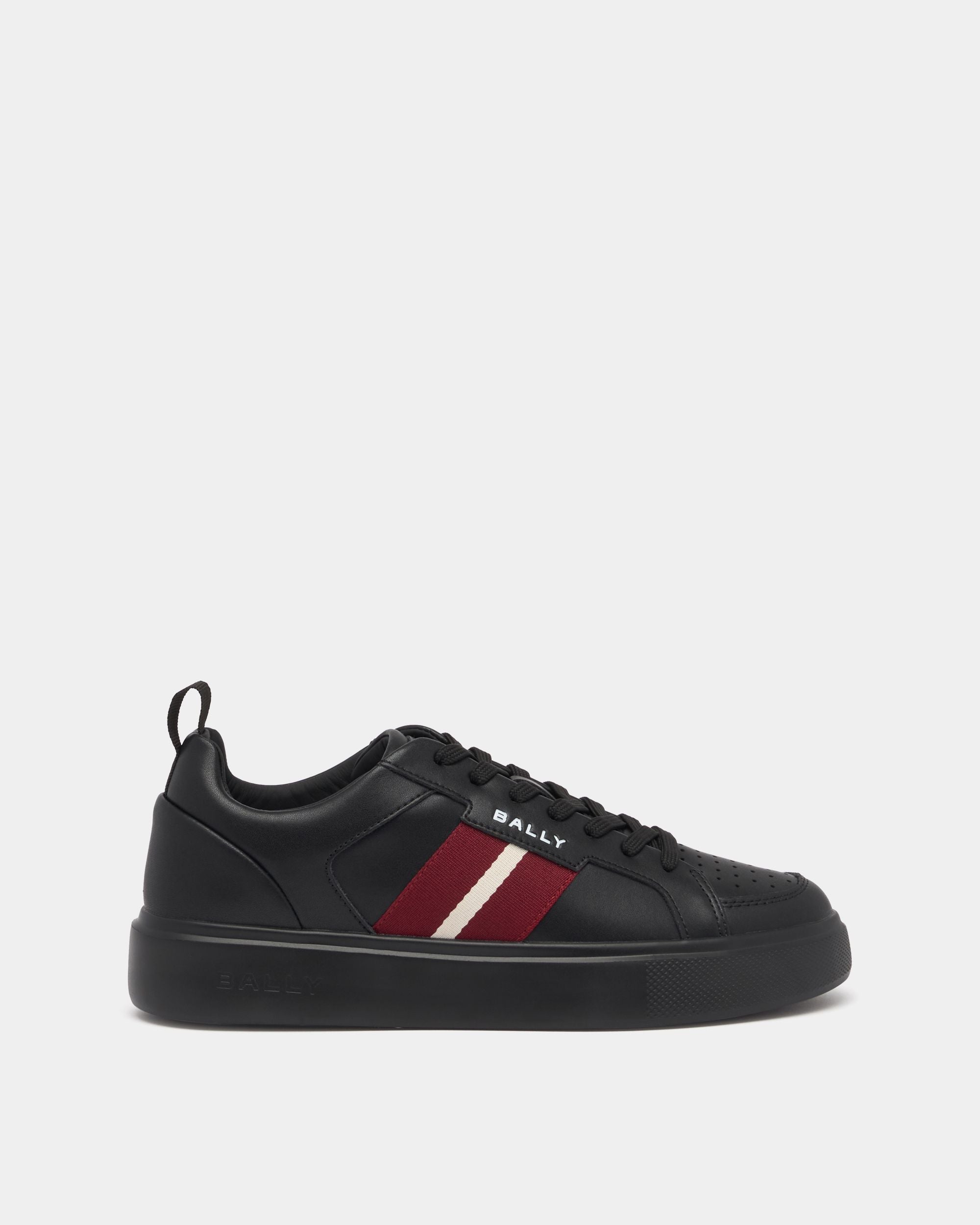 Bally Global - Blayze Sneaker in Black Leather - Black