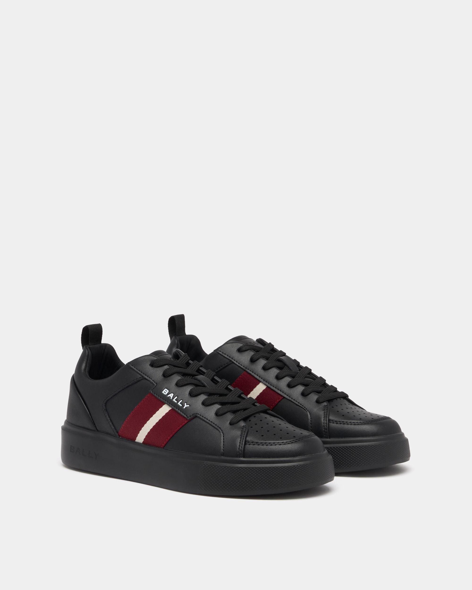 Bally Global - Blayze Sneaker in Black Leather - Black