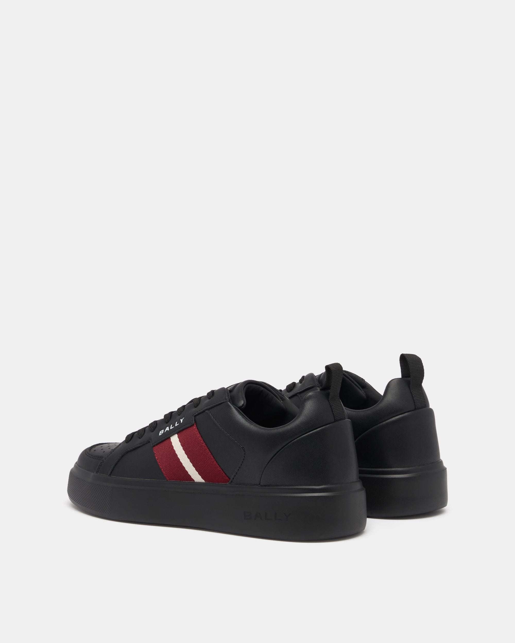 Bally Global - Blayze Sneaker in Black Leather - Black