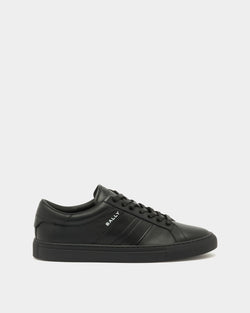 Hedon Sneaker in Black Leather