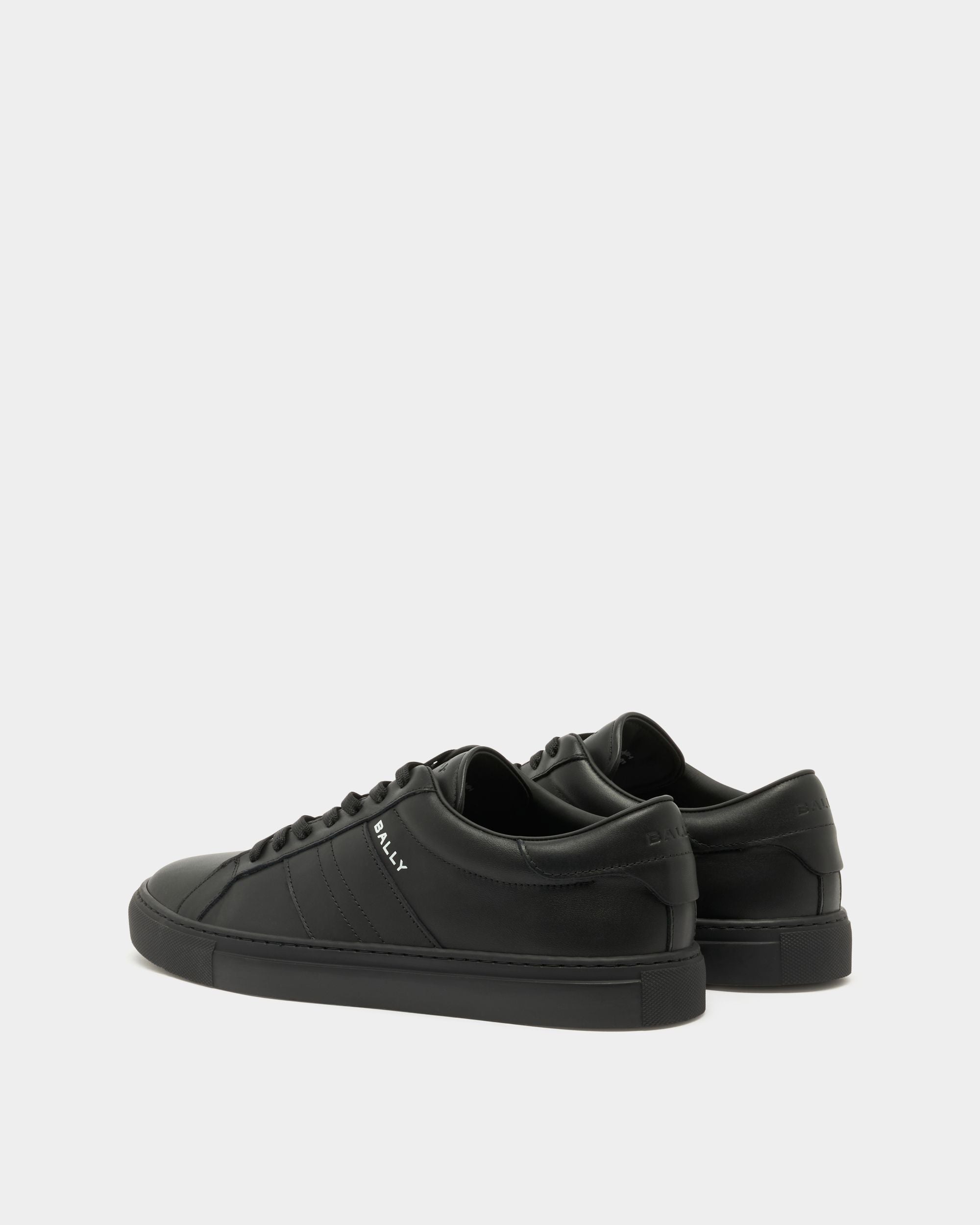 Bally Global - Hedon Sneaker in Black Leather - Black