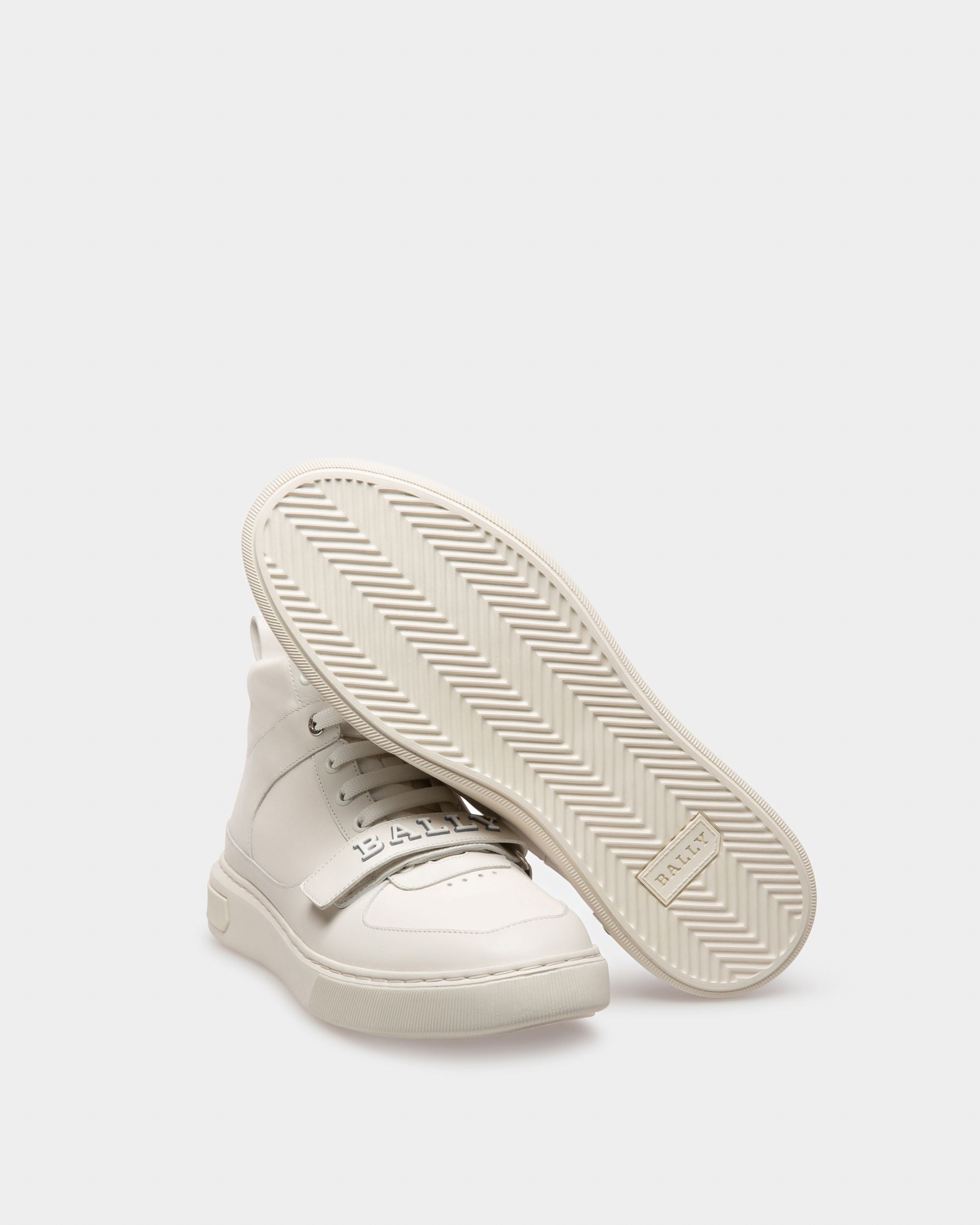 Bally Global - Merryk Leather Sneakers In White - White