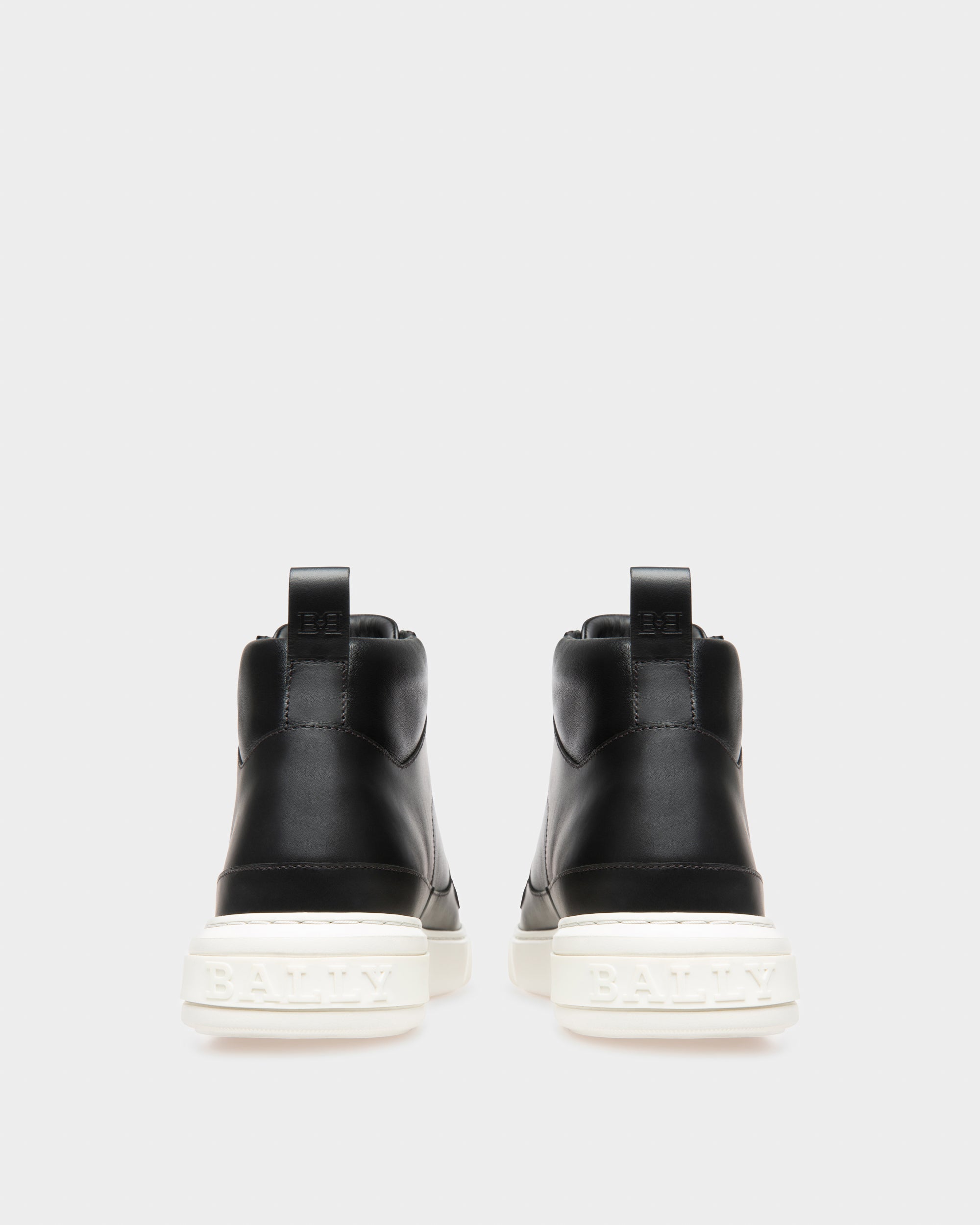 Bally Global - Merryk Zapatillas Deportivas De Piel Negra - Negro