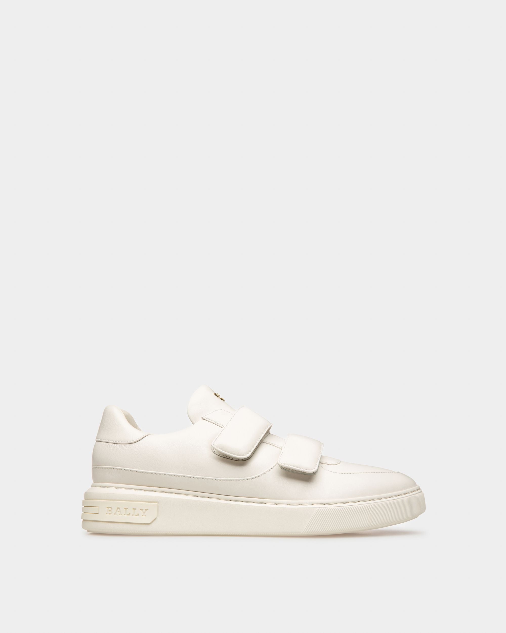 Bally Global - Maylor Sneakers En Cuir Blanc - Blanc