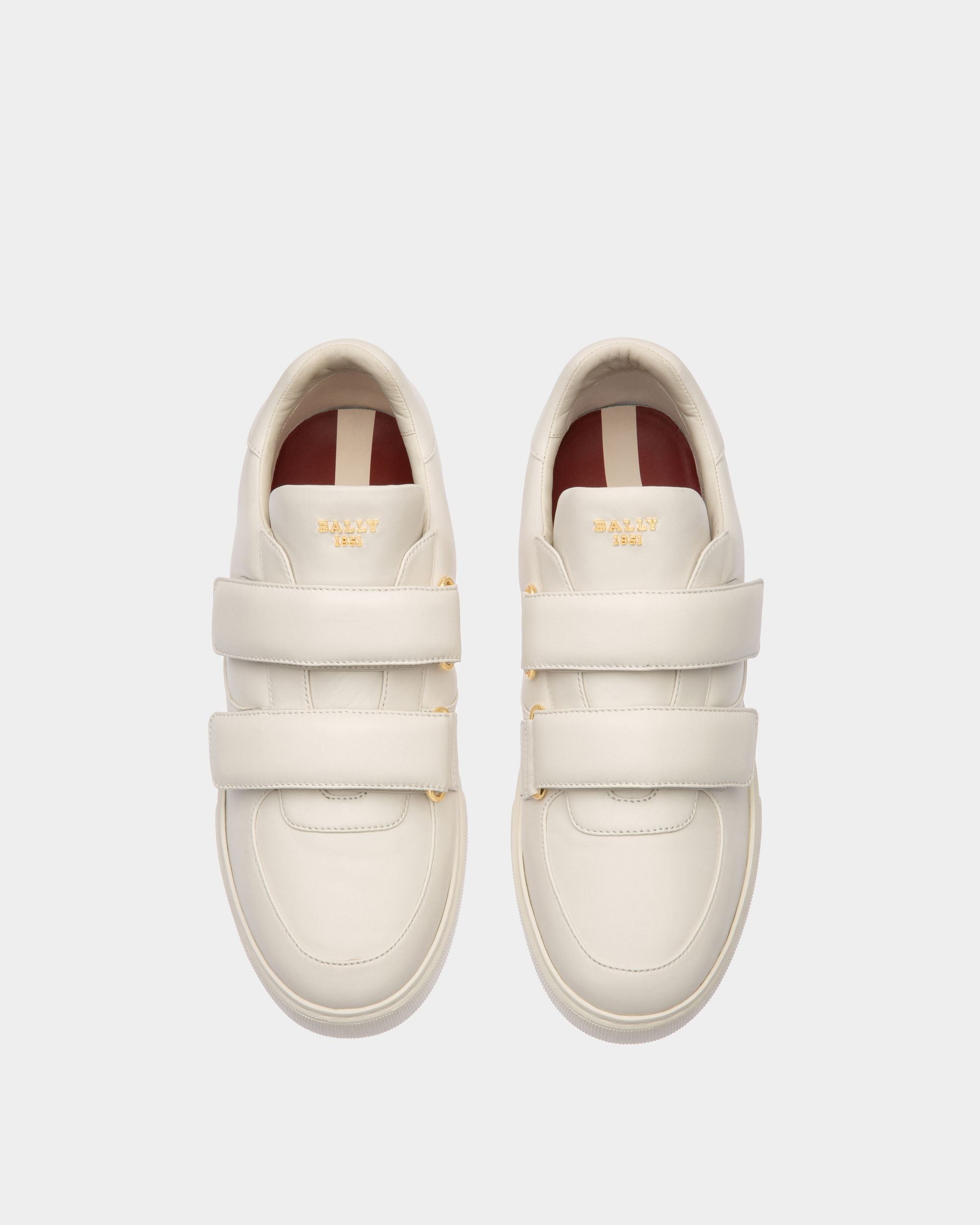 Bally Global - Maylor Sneakers En Cuir Blanc - Blanc