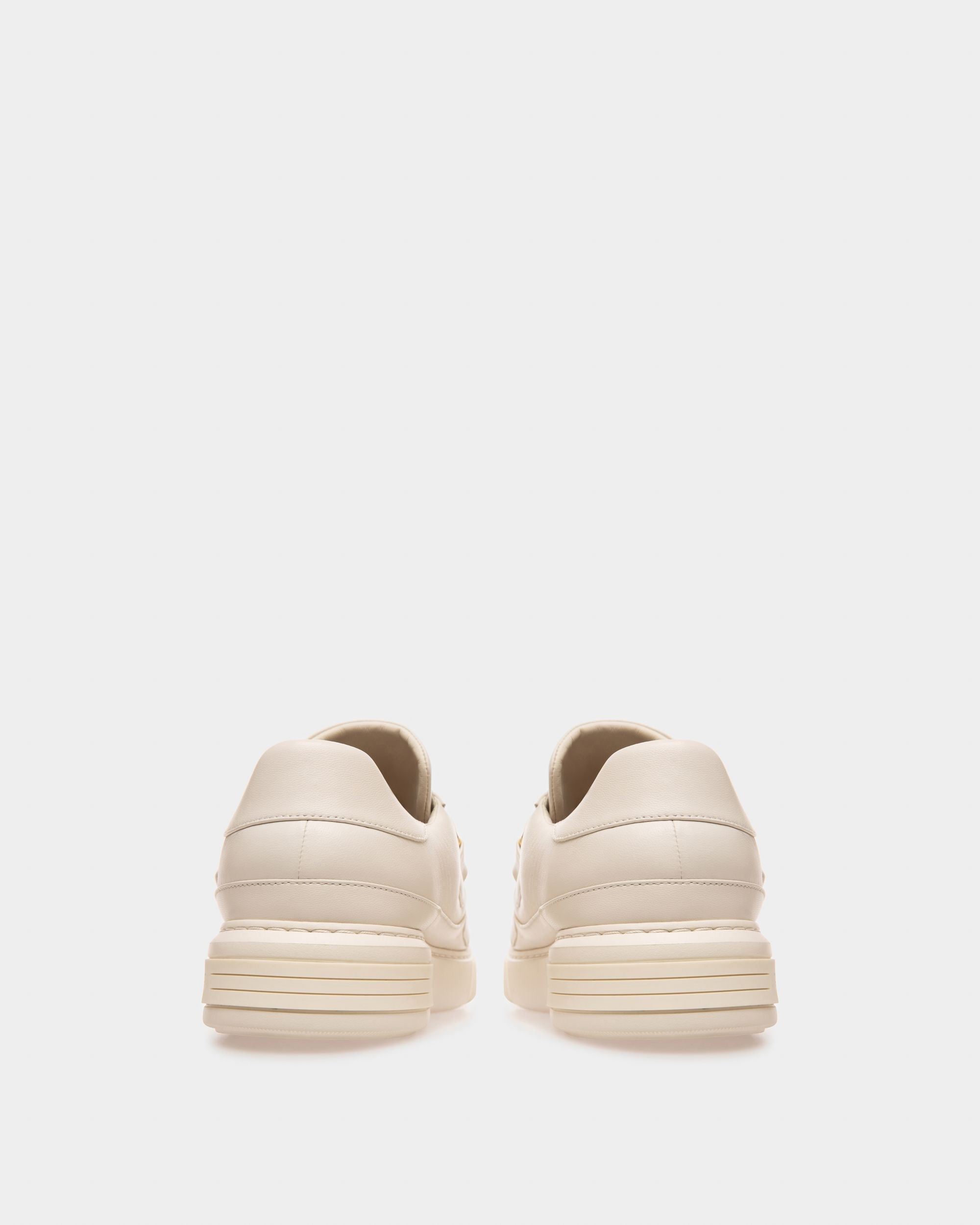 Bally Global - Maylor Sneakers En Cuir Blanc - Blanc