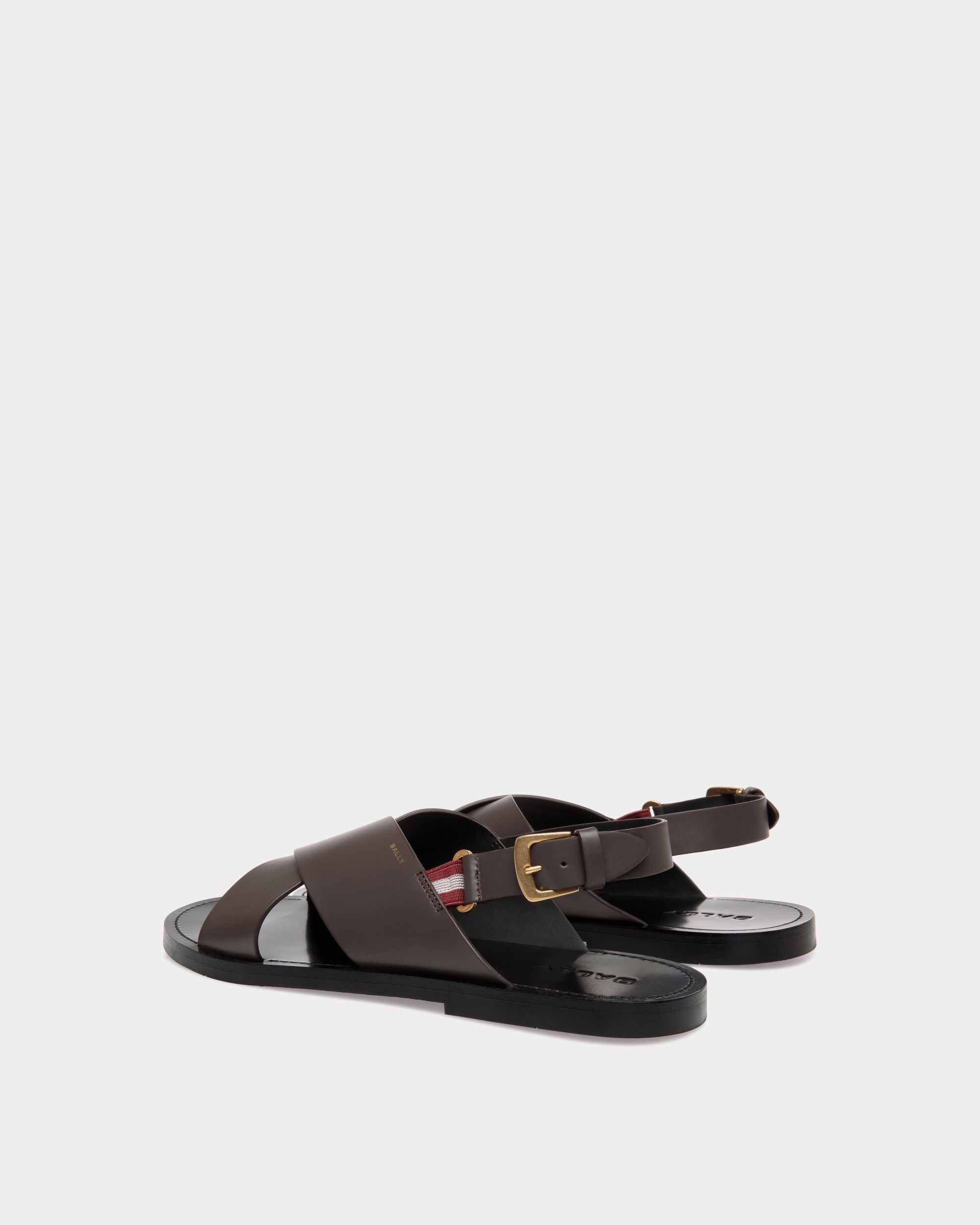 Bally Global - Chateau Sandal in Brown Leather - Brown