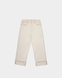 Trousers Trousers In Beige Mix Cotton And Elastan