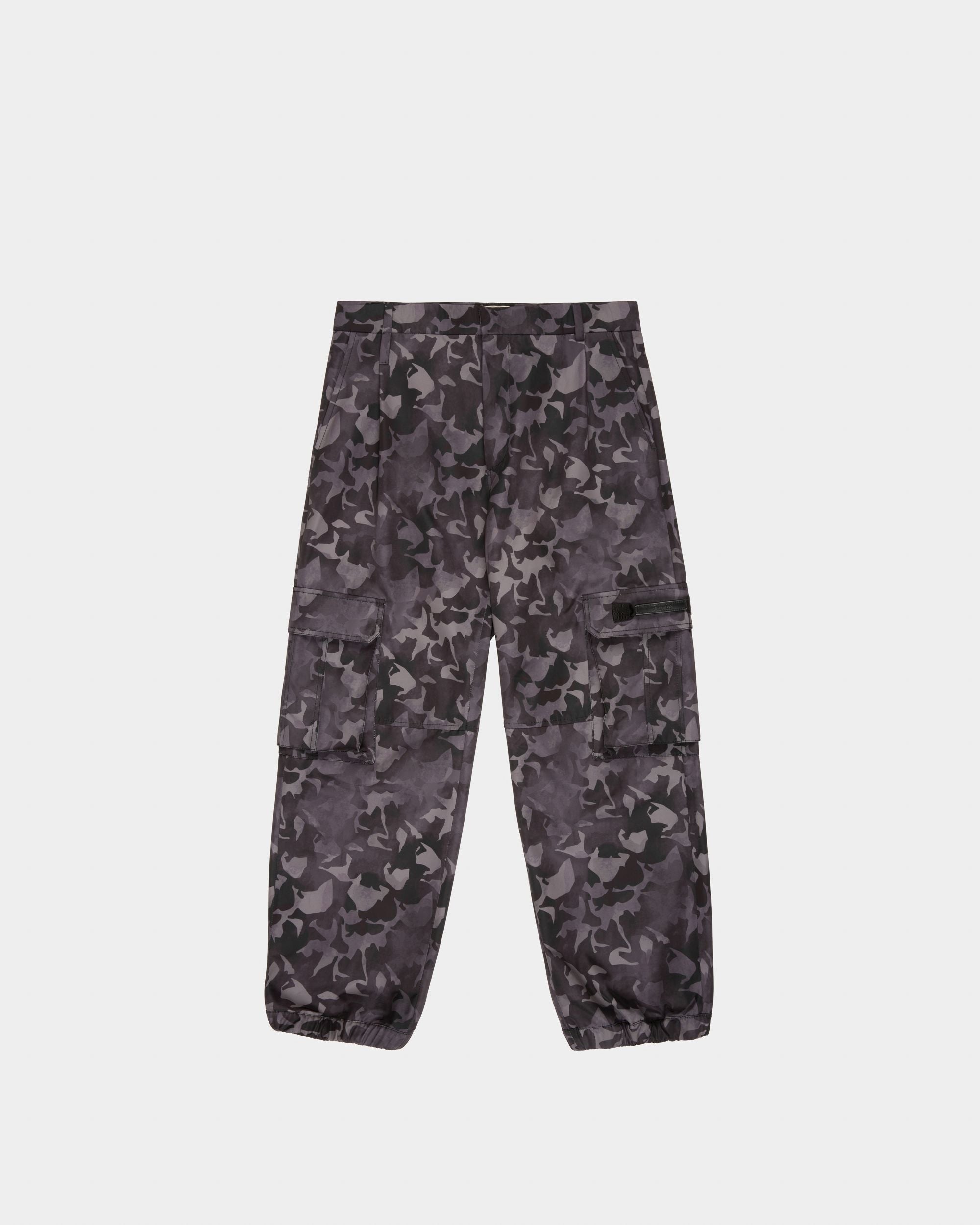 Bally Global - Recycled Polyster Trousers In Black - Black