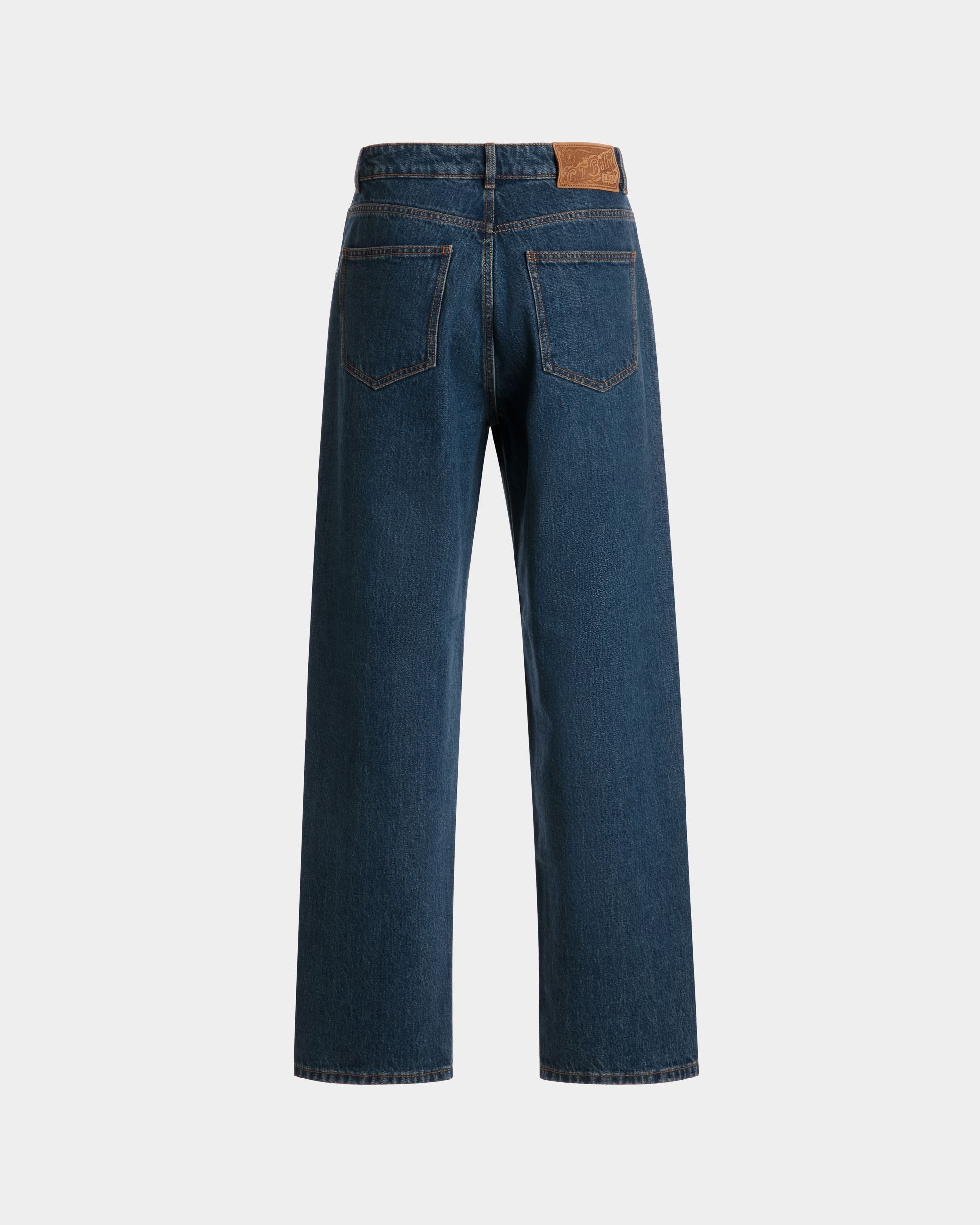 Bally Global - Pantalon En Denim Bleu - Bleu