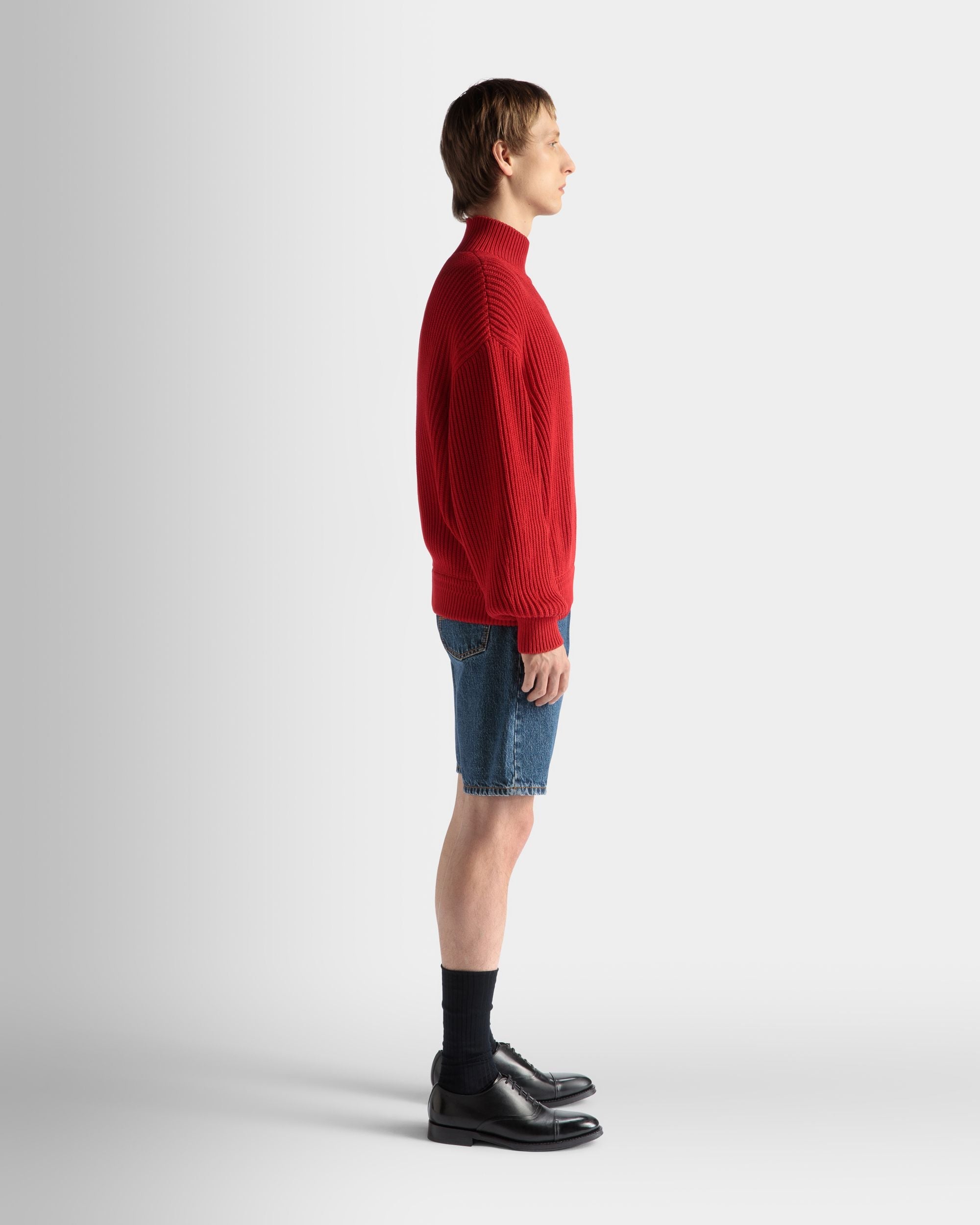 Bally Global - Denim Pants in Medium Blue Cotton - Bleu