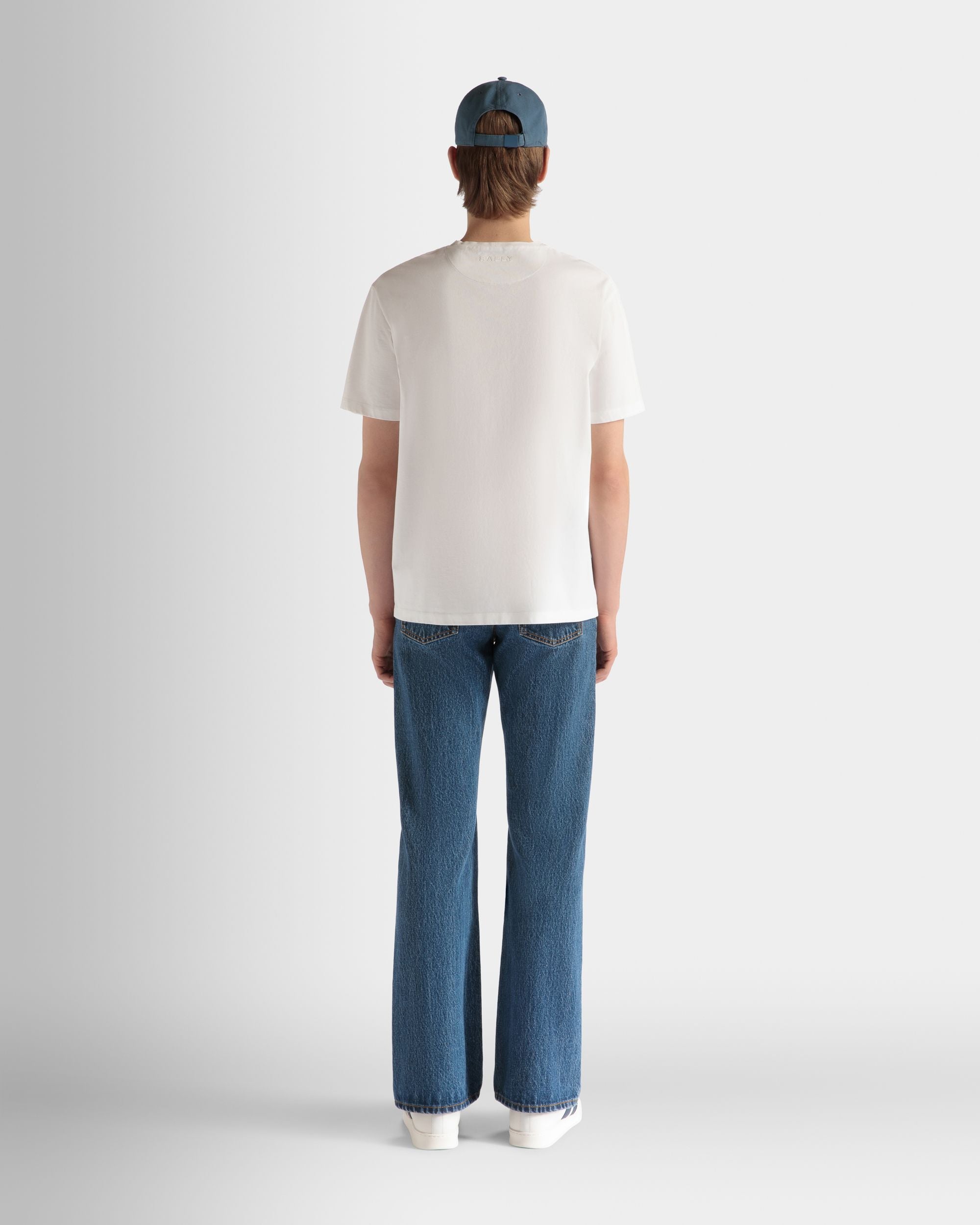 Bally Global - Pantalon En Denim De Coton Medium Blue - Bleu