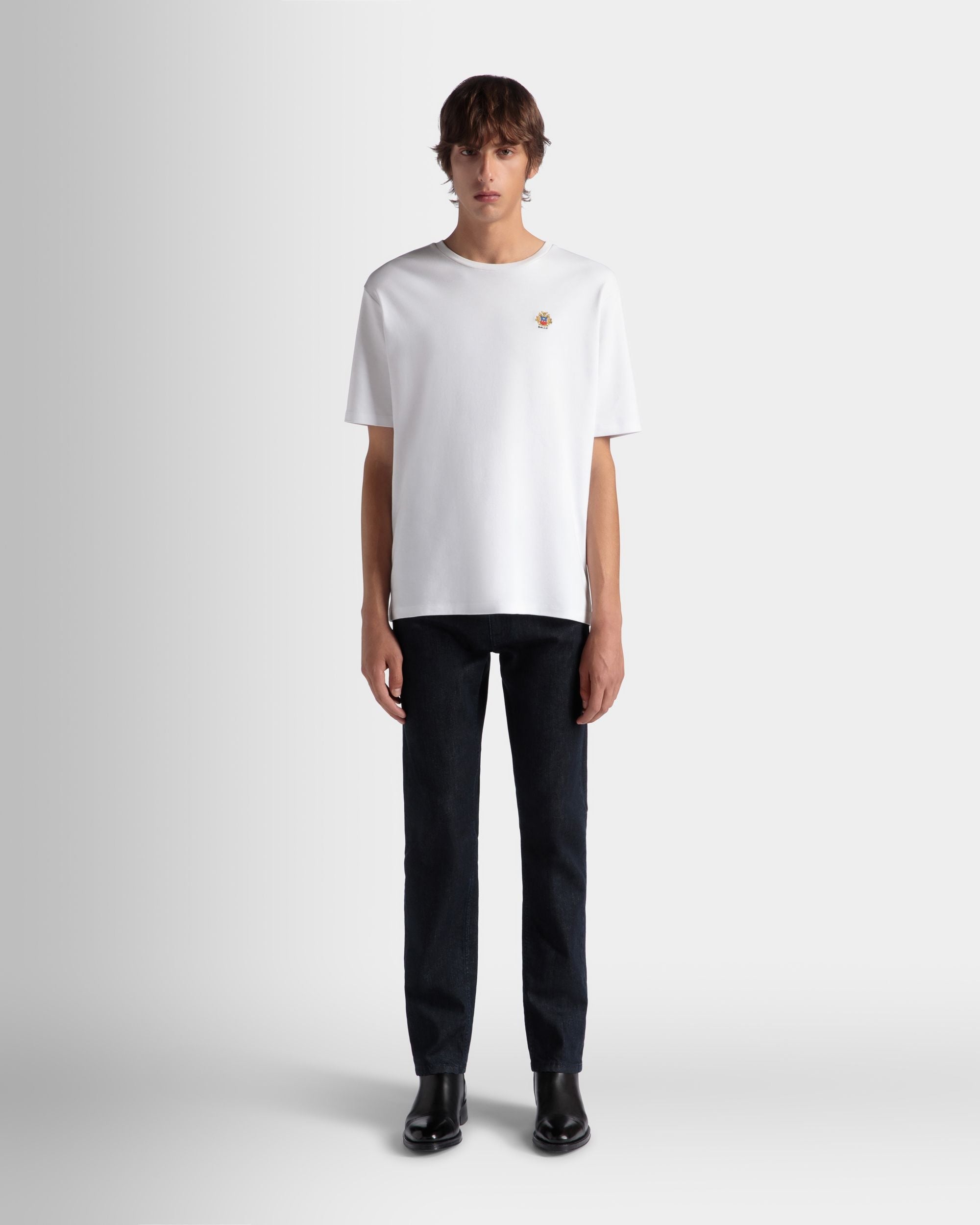 Bally Global - Adrien Brody Travel Collection Denim Pants In Navy Blue Mix Cotton - Blue