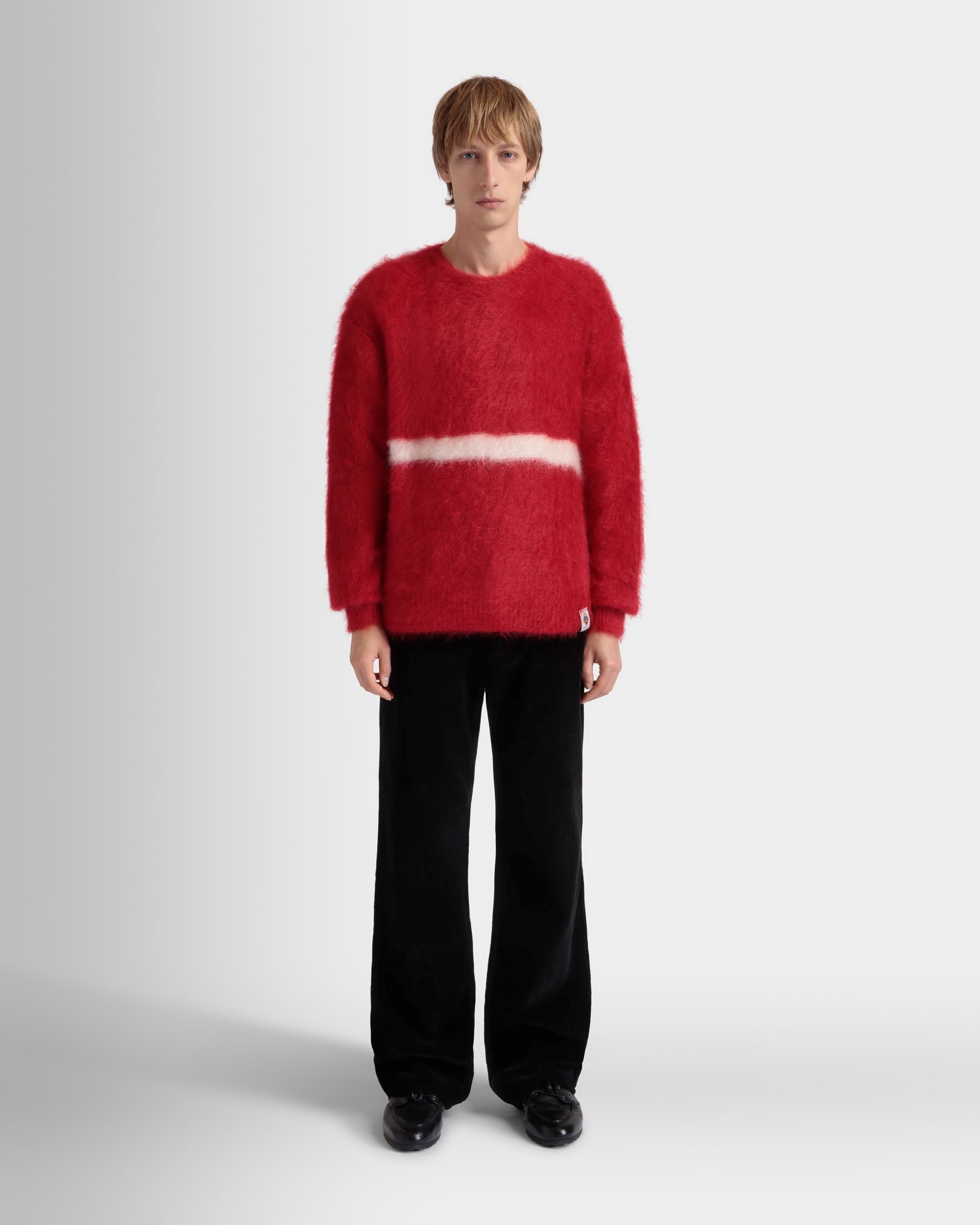 Bally Global - Pantalon Denim En Velours Côtelé De Coton Noir - Noir