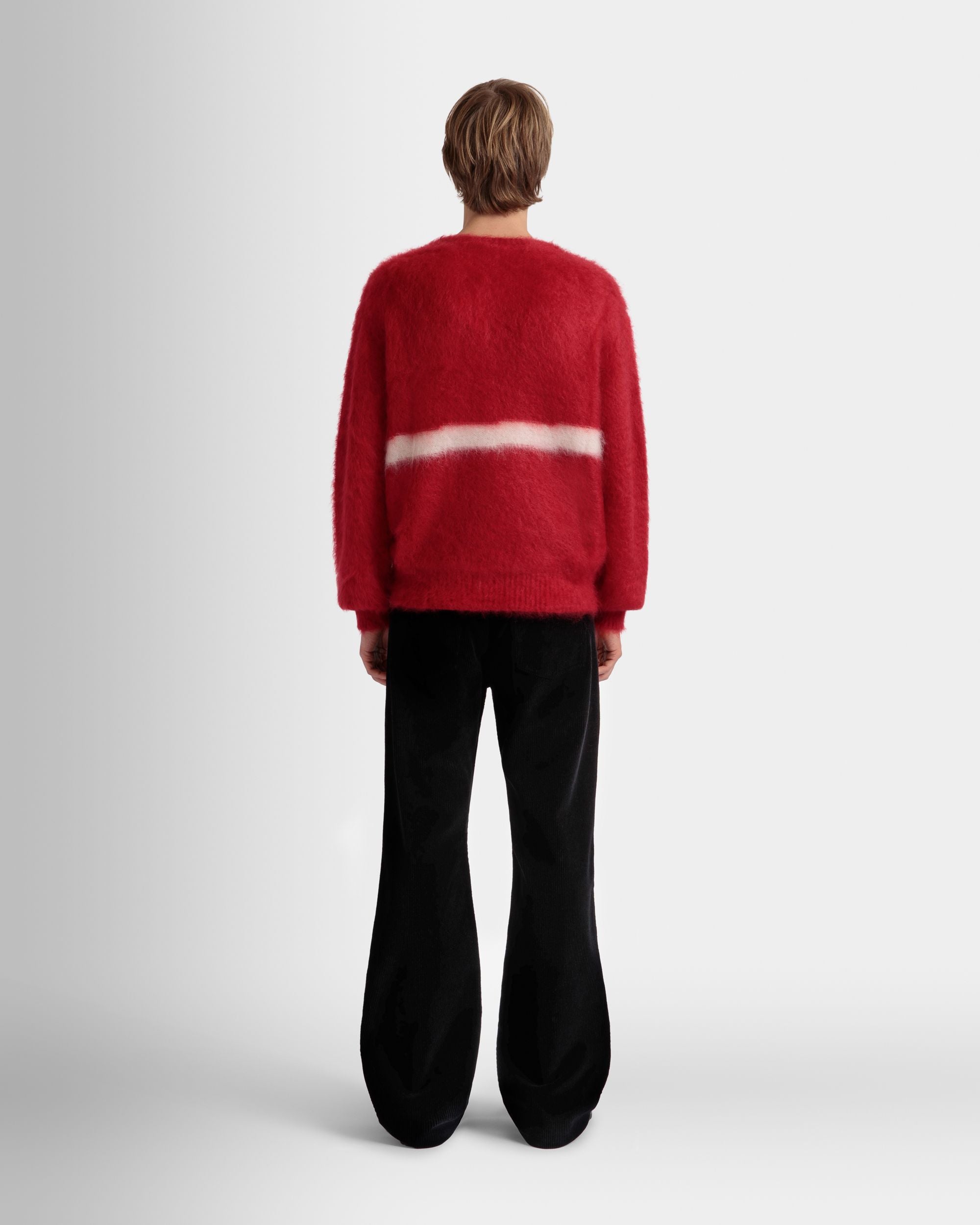 Bally Global - Pantalon Denim En Velours Côtelé De Coton Noir - Noir