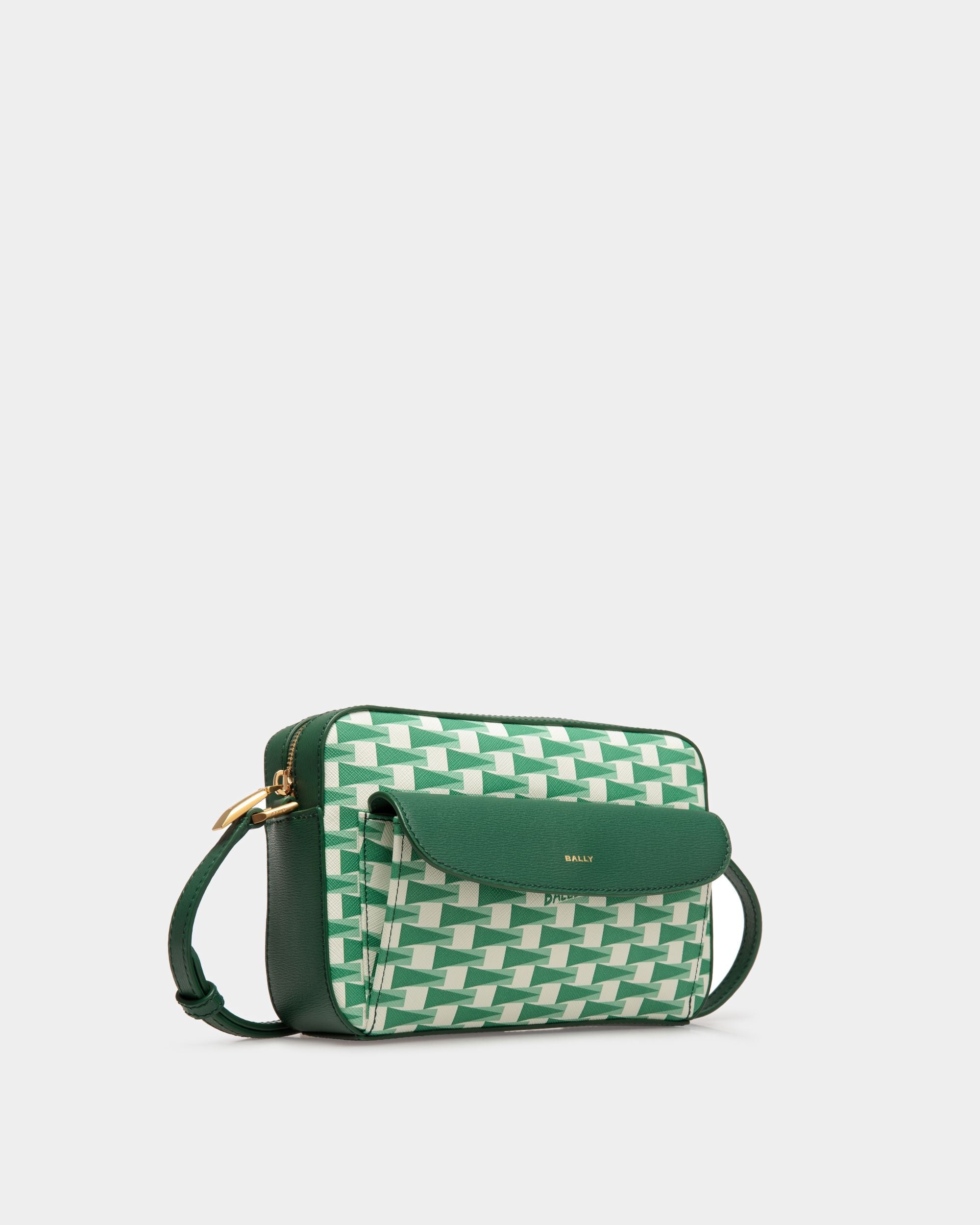 Bally Global - Pennant Crossbody Bag In Green TPU - Green