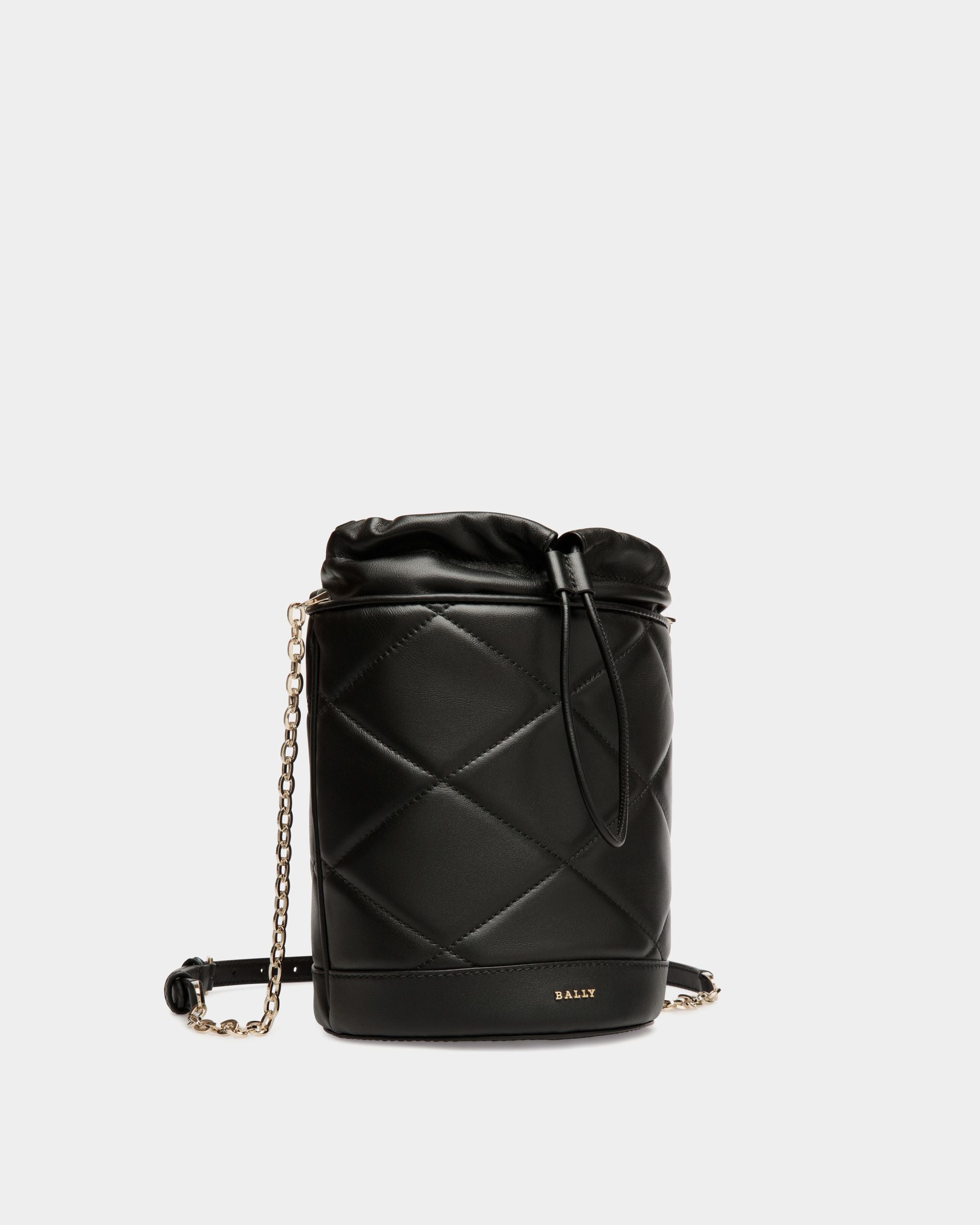 Bally Global - Sac À Bandoulière En Cuir Noir - Noir
