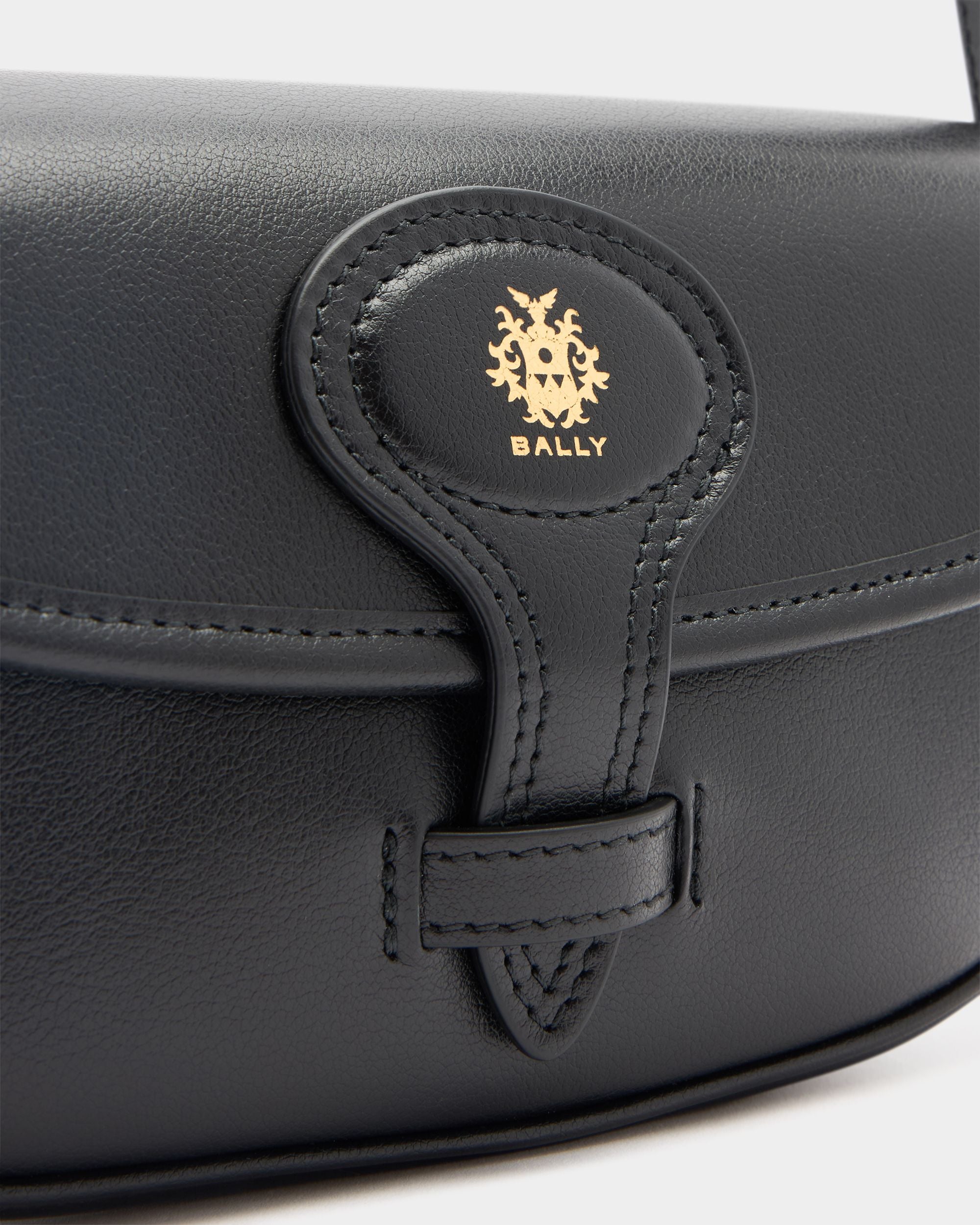 Bally Global - Beckett Minibag in Black Leather - Black