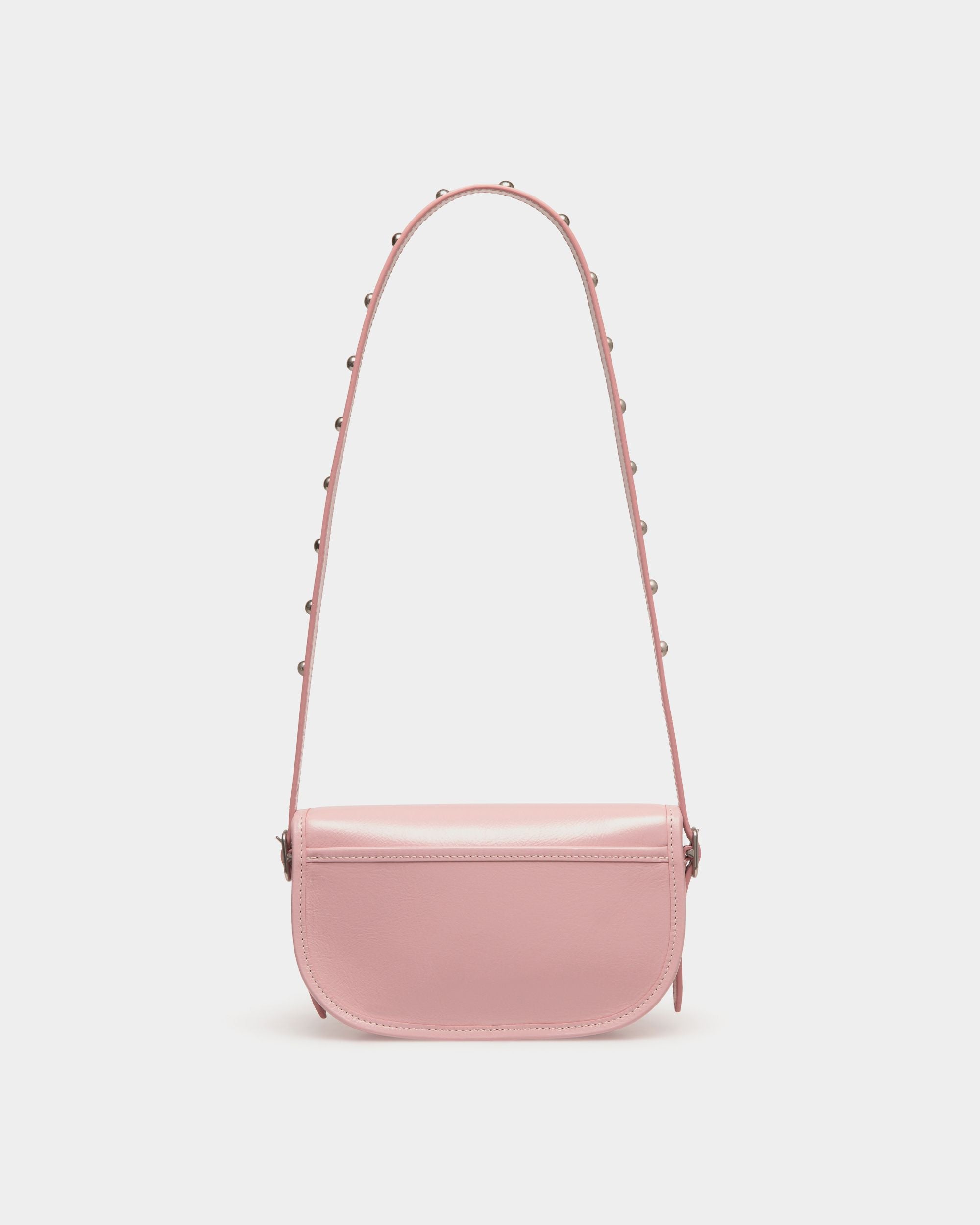 Bally Global - Minibolso Beckett De Piel Rosa Con Bally Pin - Rosa