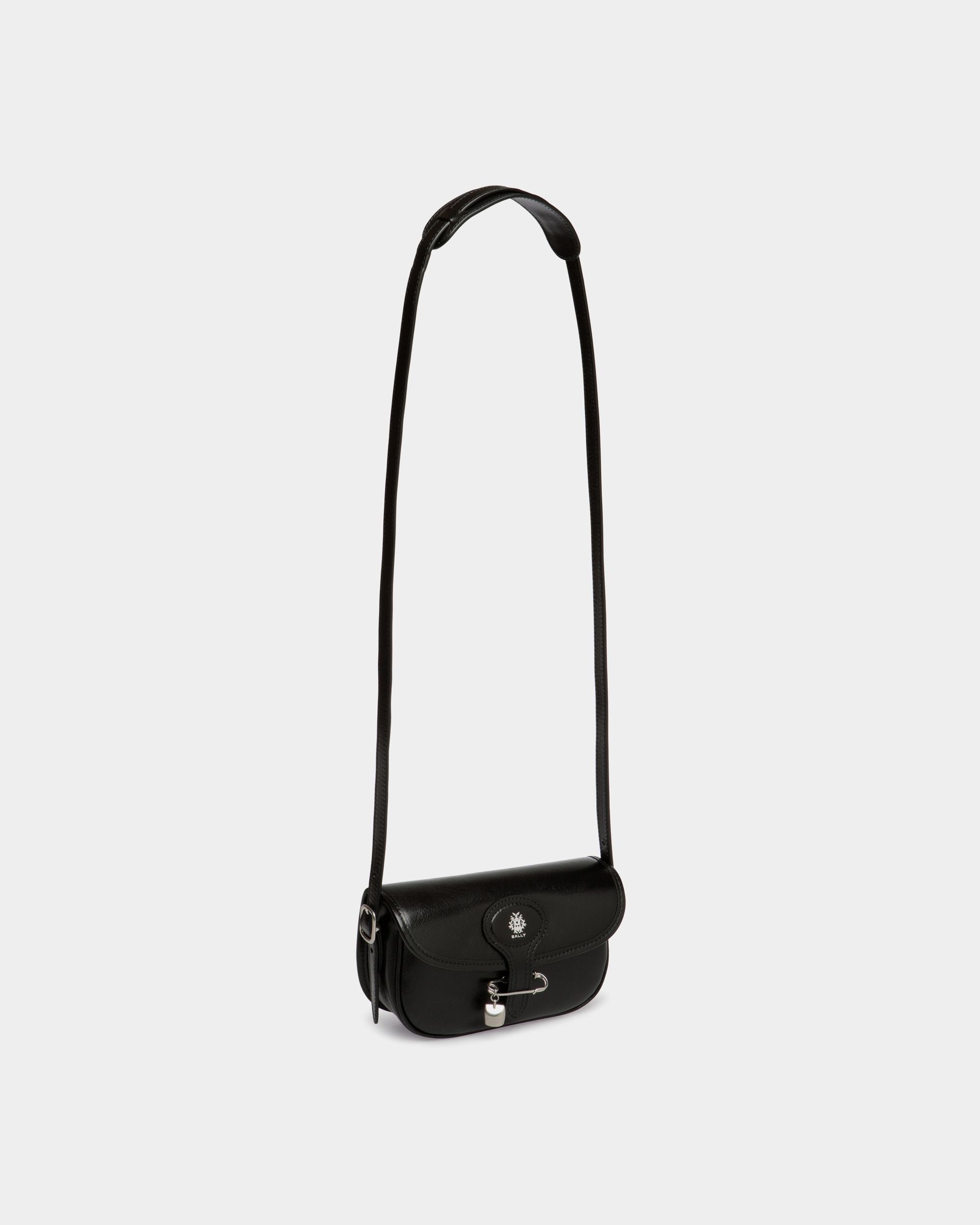 Bally Global - Minisac Beckett En Cuir Noir Avec Bally Pin - Noir