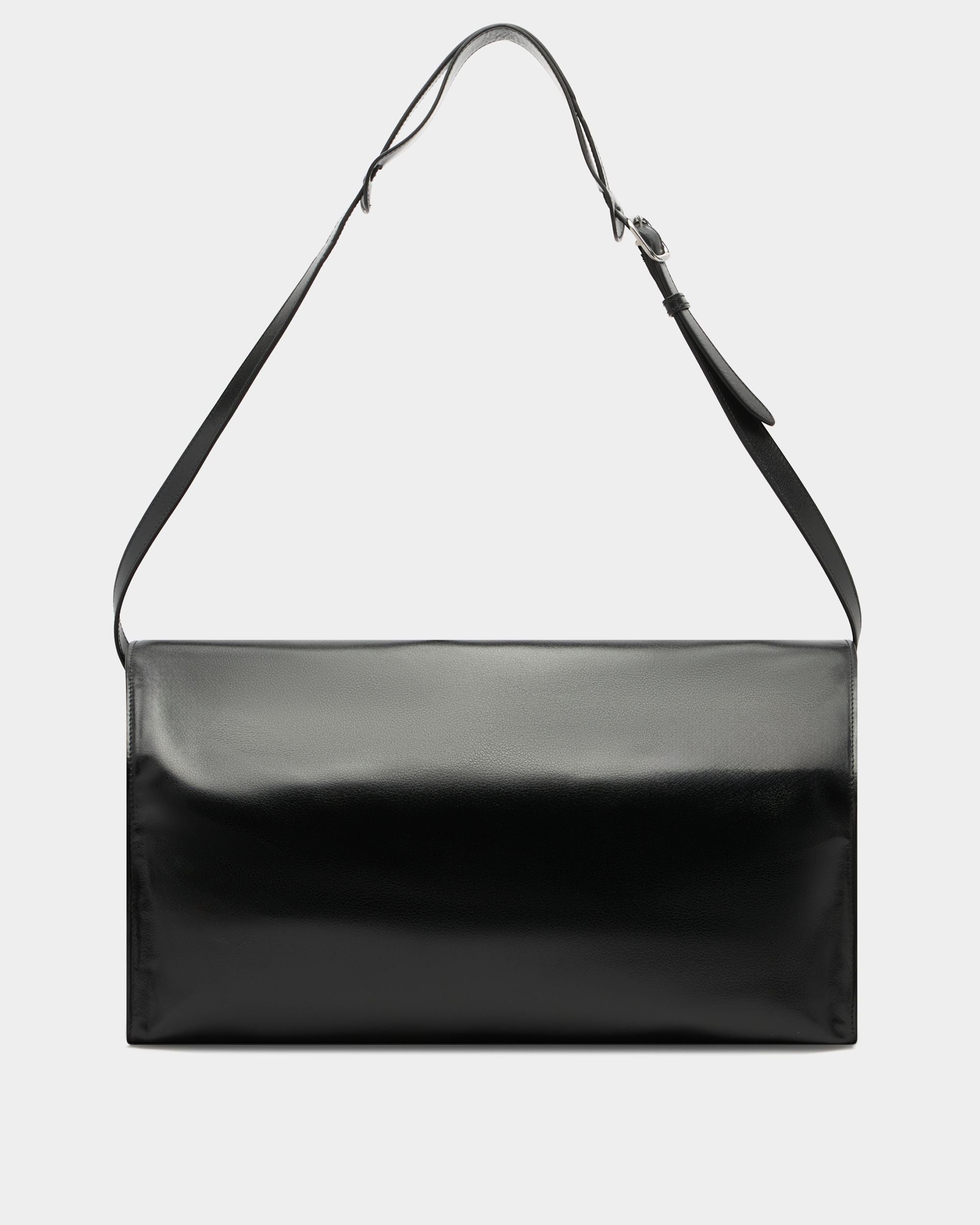 Bally Global - Sac Cabas Repliable Easy Bally En Cuir Noir - Noir
